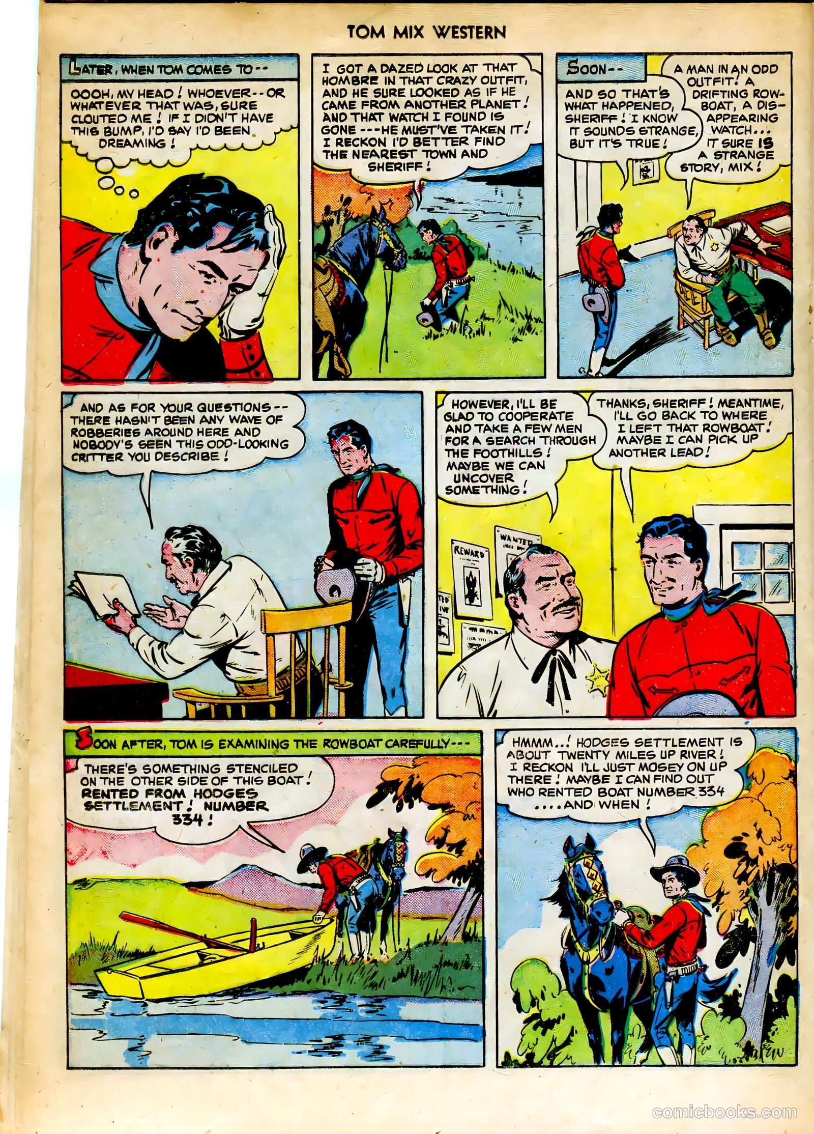 Tom Mix Western #37 — page 28 of 52