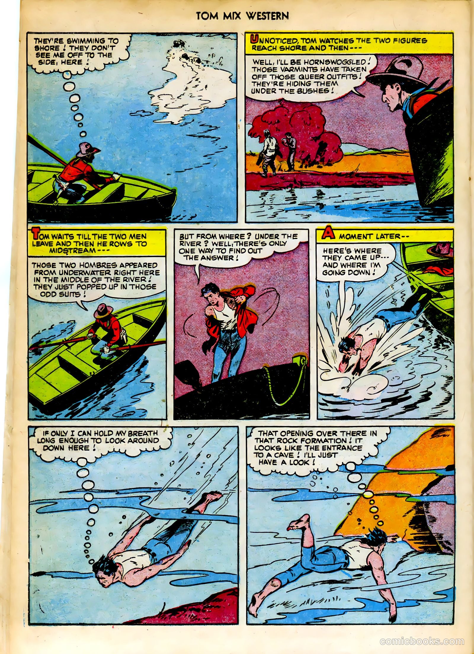 Tom Mix Western #37 — page 30 of 52