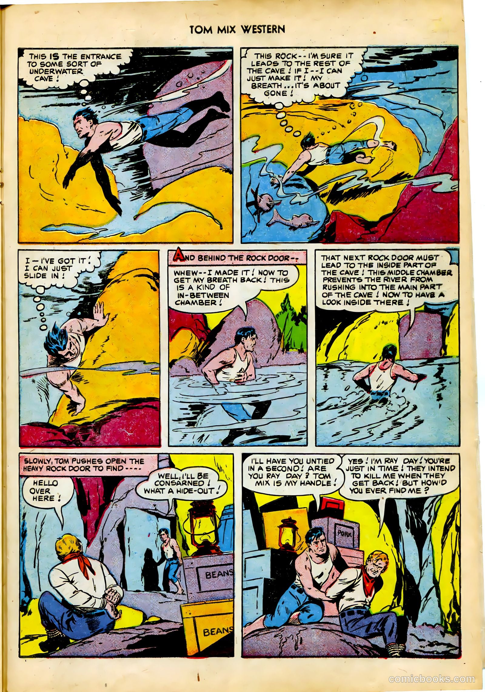 Tom Mix Western #37 — page 31 of 52