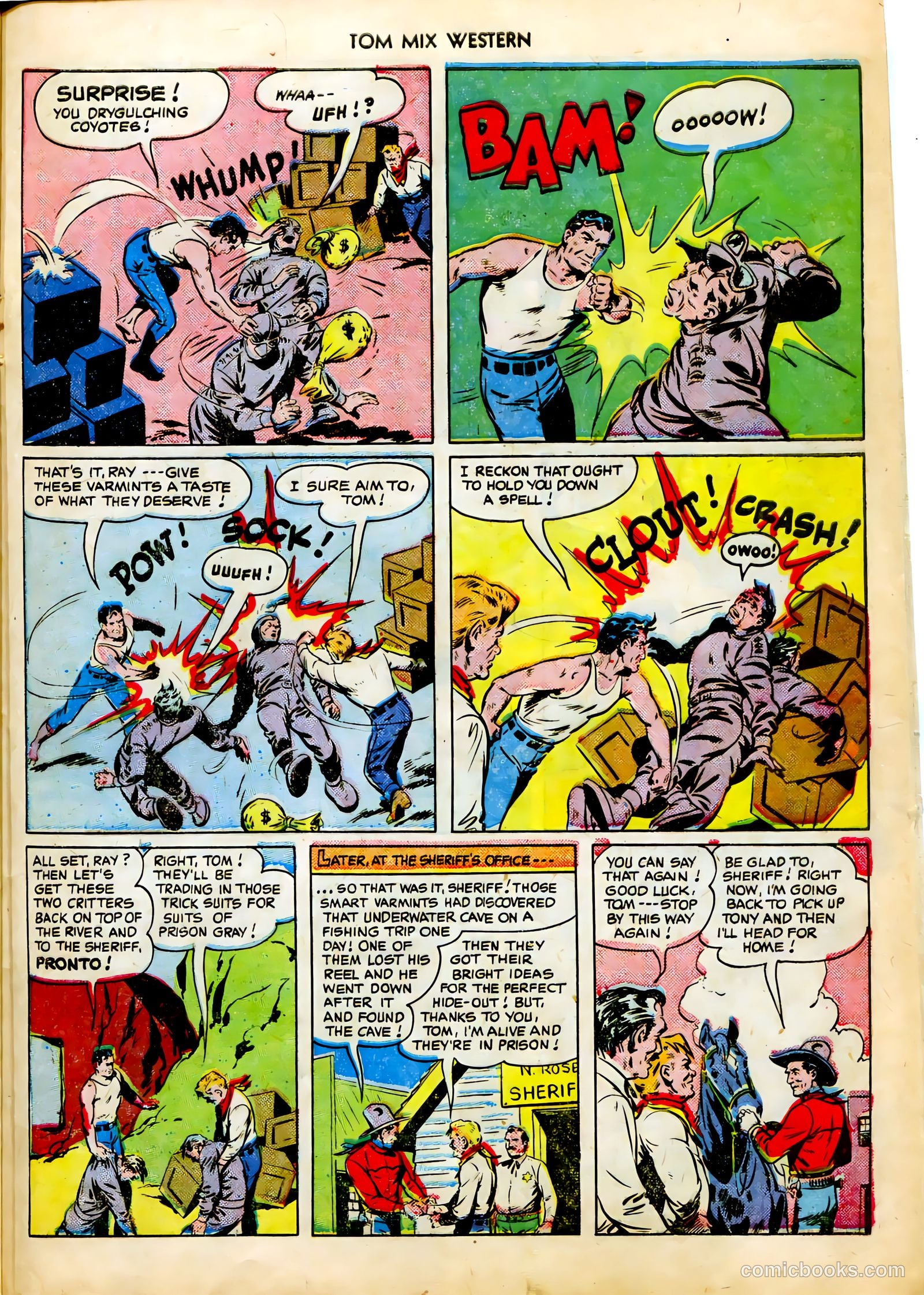 Tom Mix Western #37 — page 33 of 52