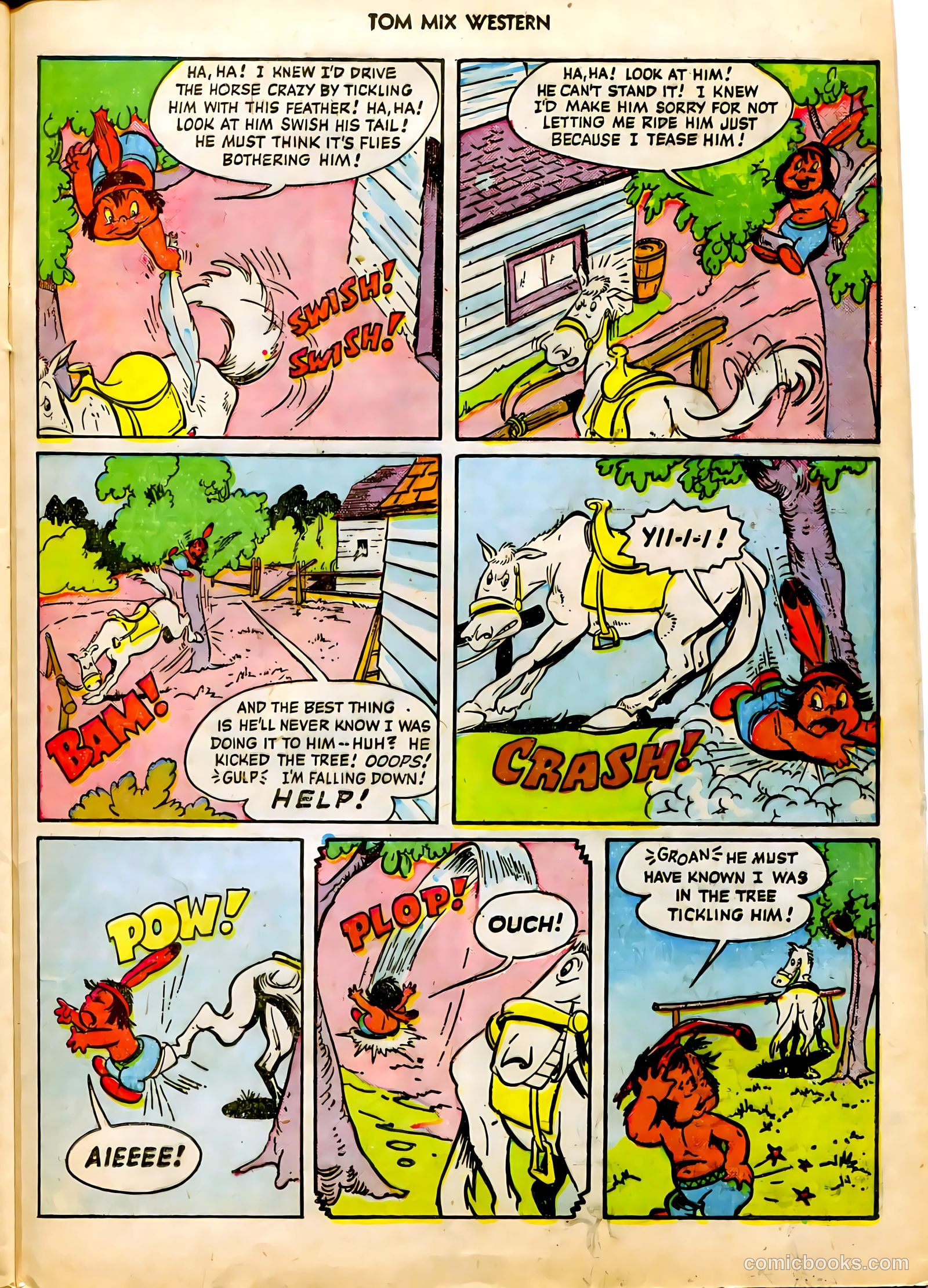 Tom Mix Western #37 — page 37 of 52