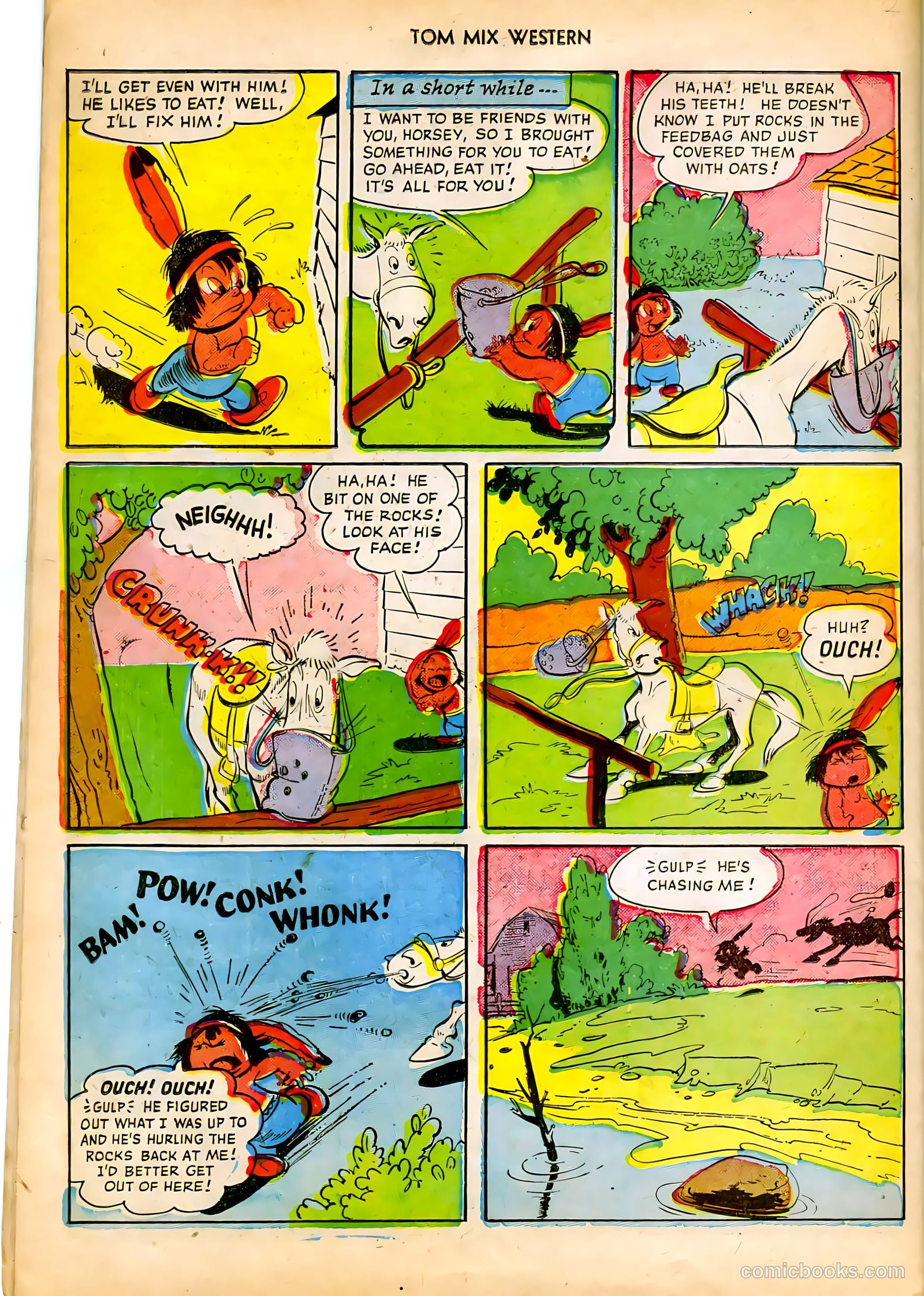 Tom Mix Western #37 — page 38 of 52