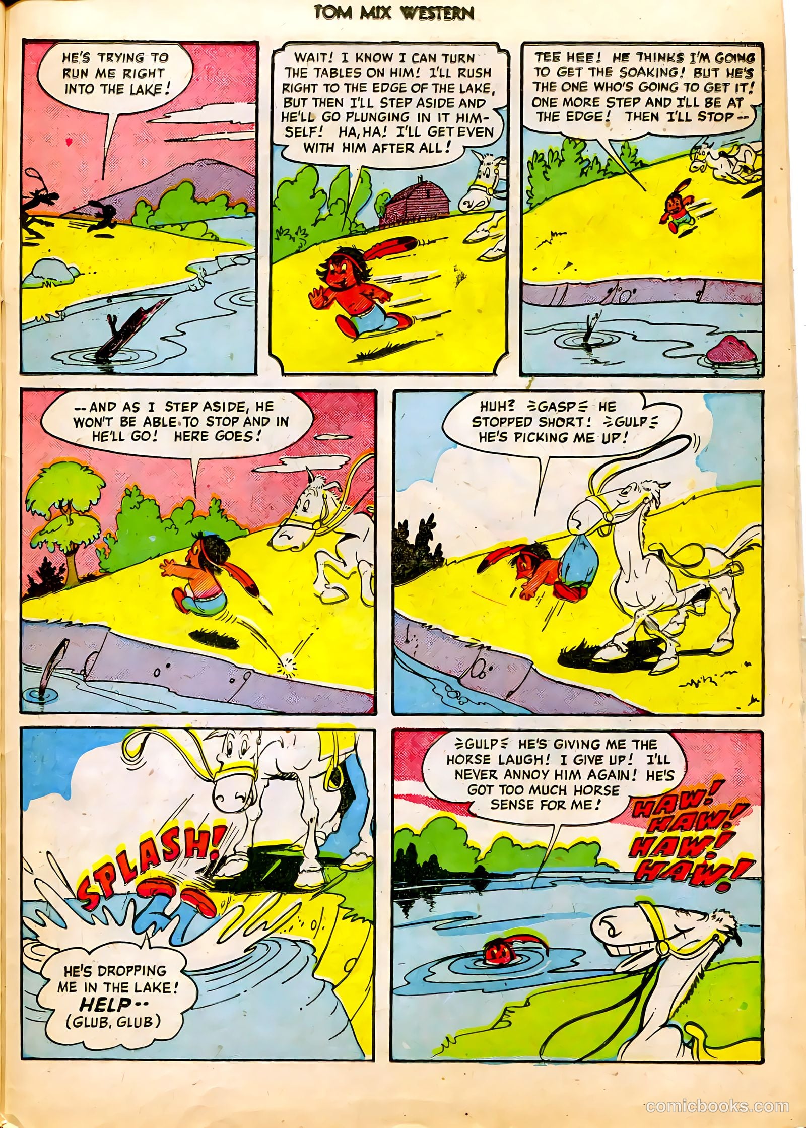 Tom Mix Western #37 — page 39 of 52