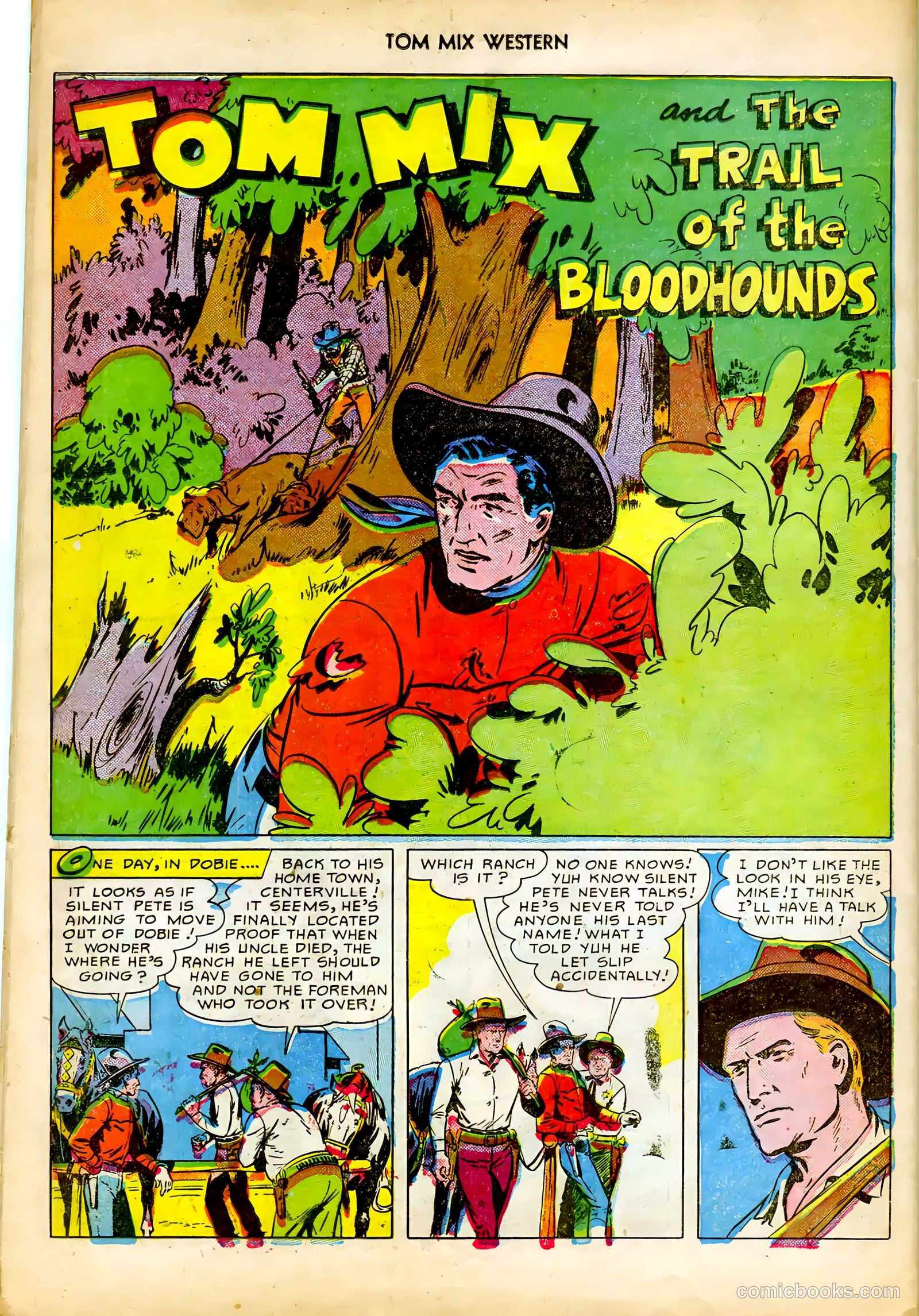 Tom Mix Western #37 — page 42 of 52