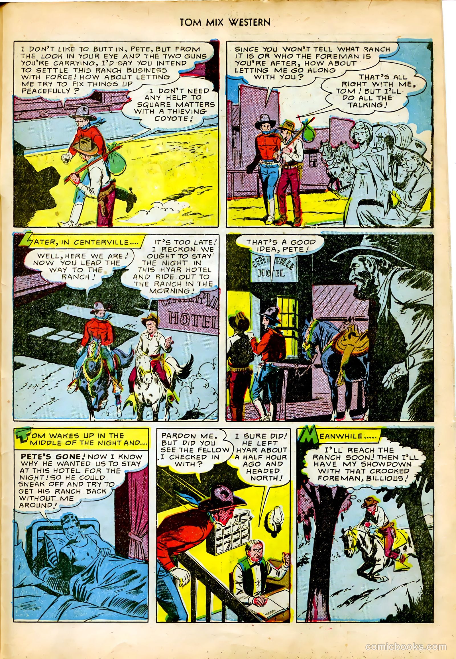 Tom Mix Western #37 — page 43 of 52