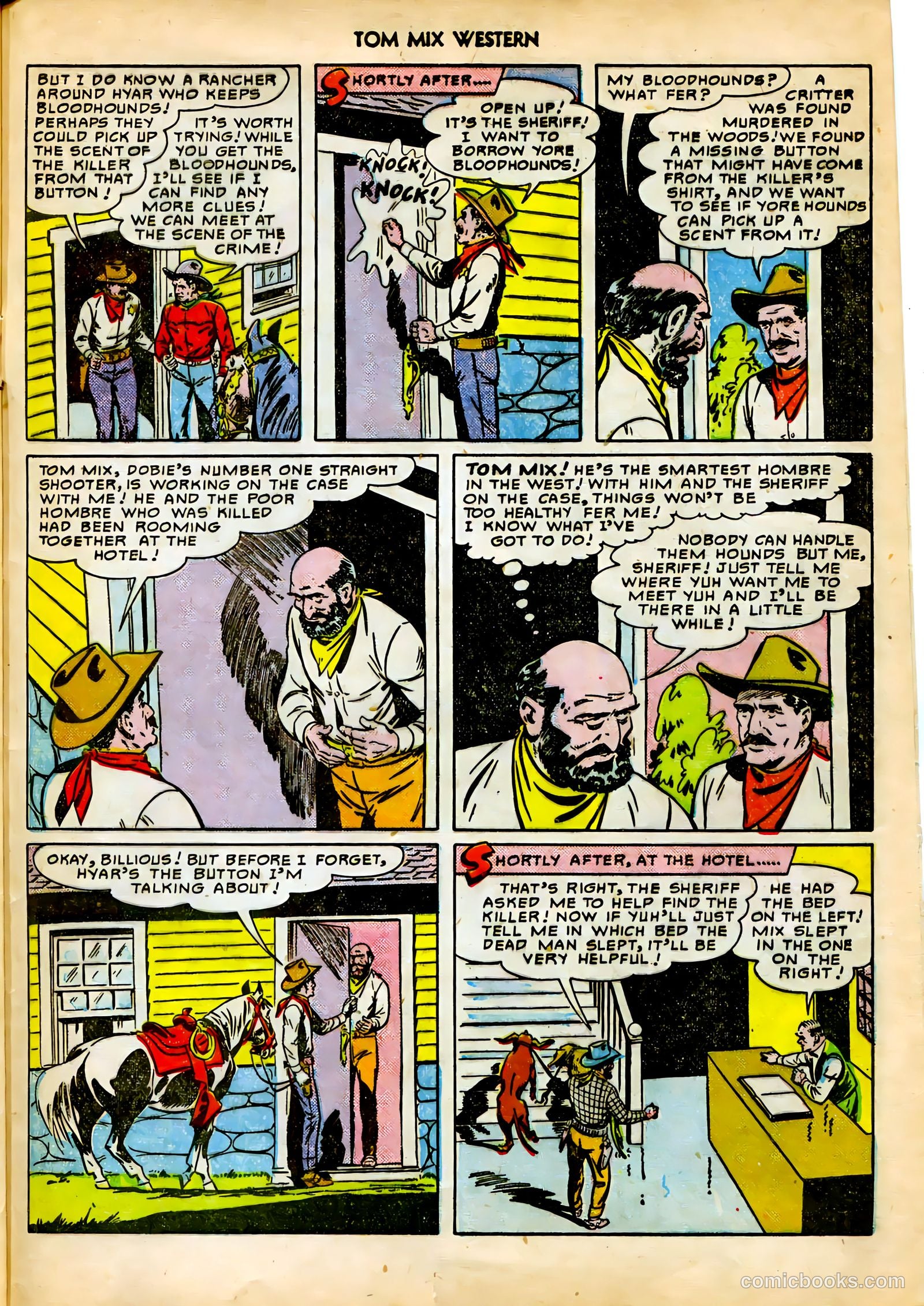 Tom Mix Western #37 — page 45 of 52