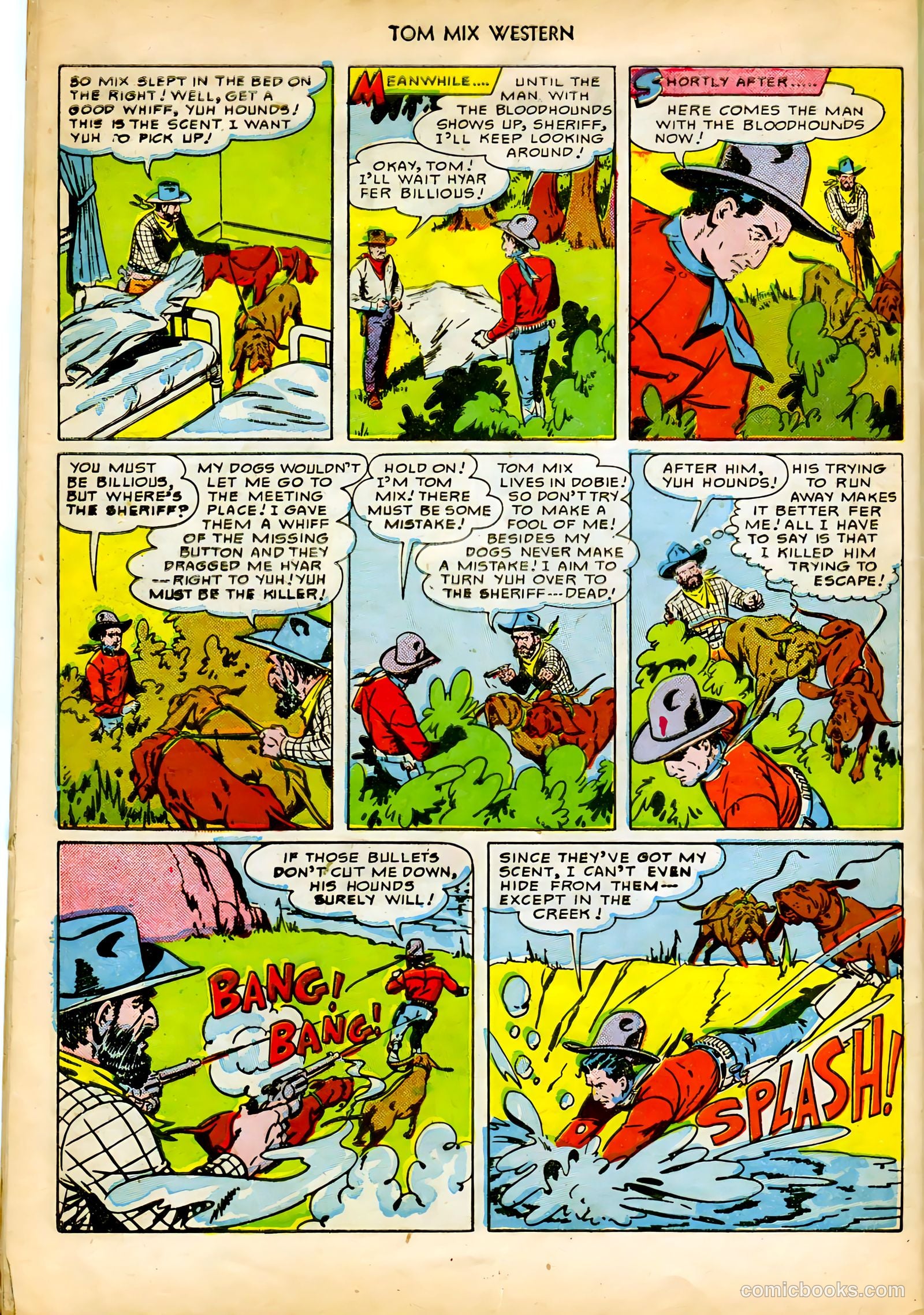 Tom Mix Western #37 — page 46 of 52