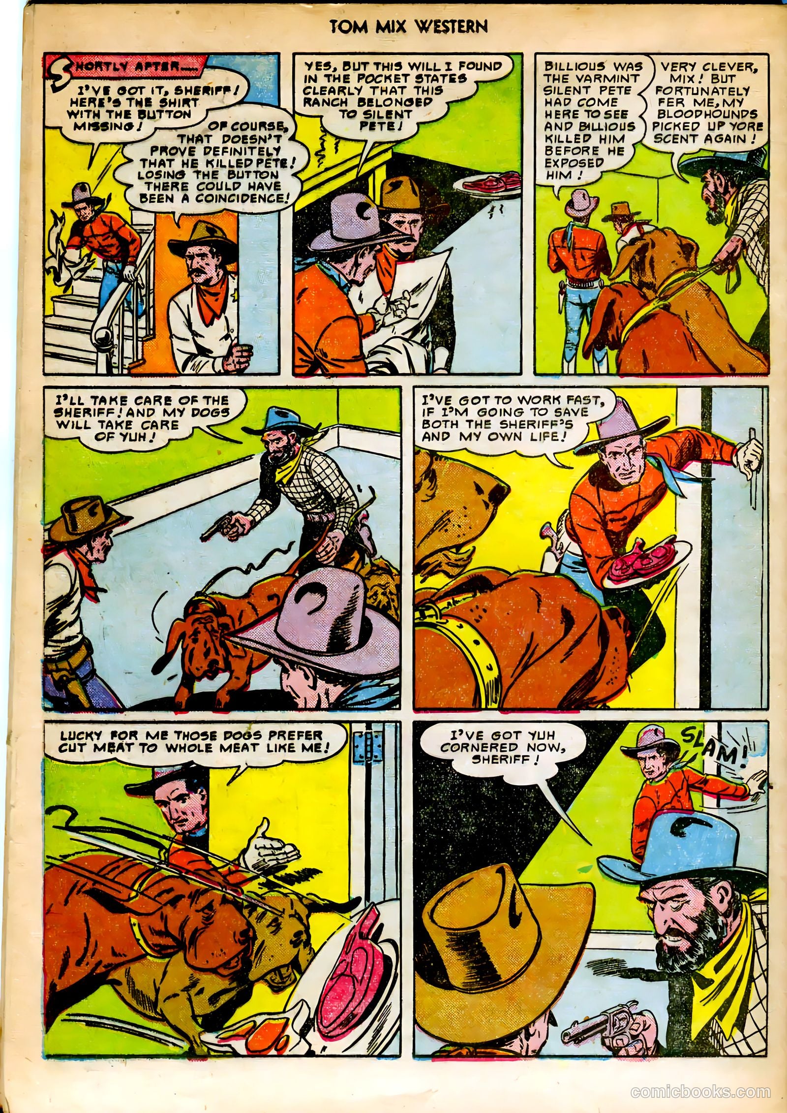 Tom Mix Western #37 — page 48 of 52