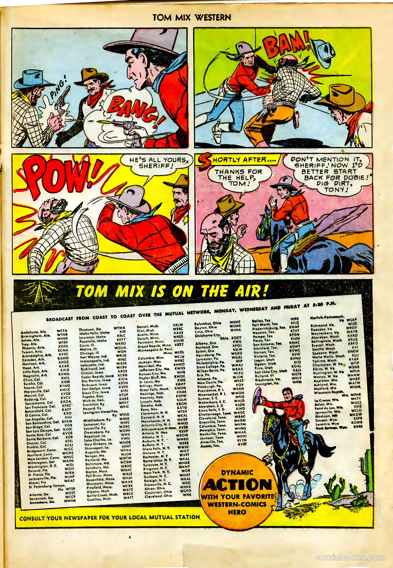 Tom Mix Western #37 — page 49 of 52