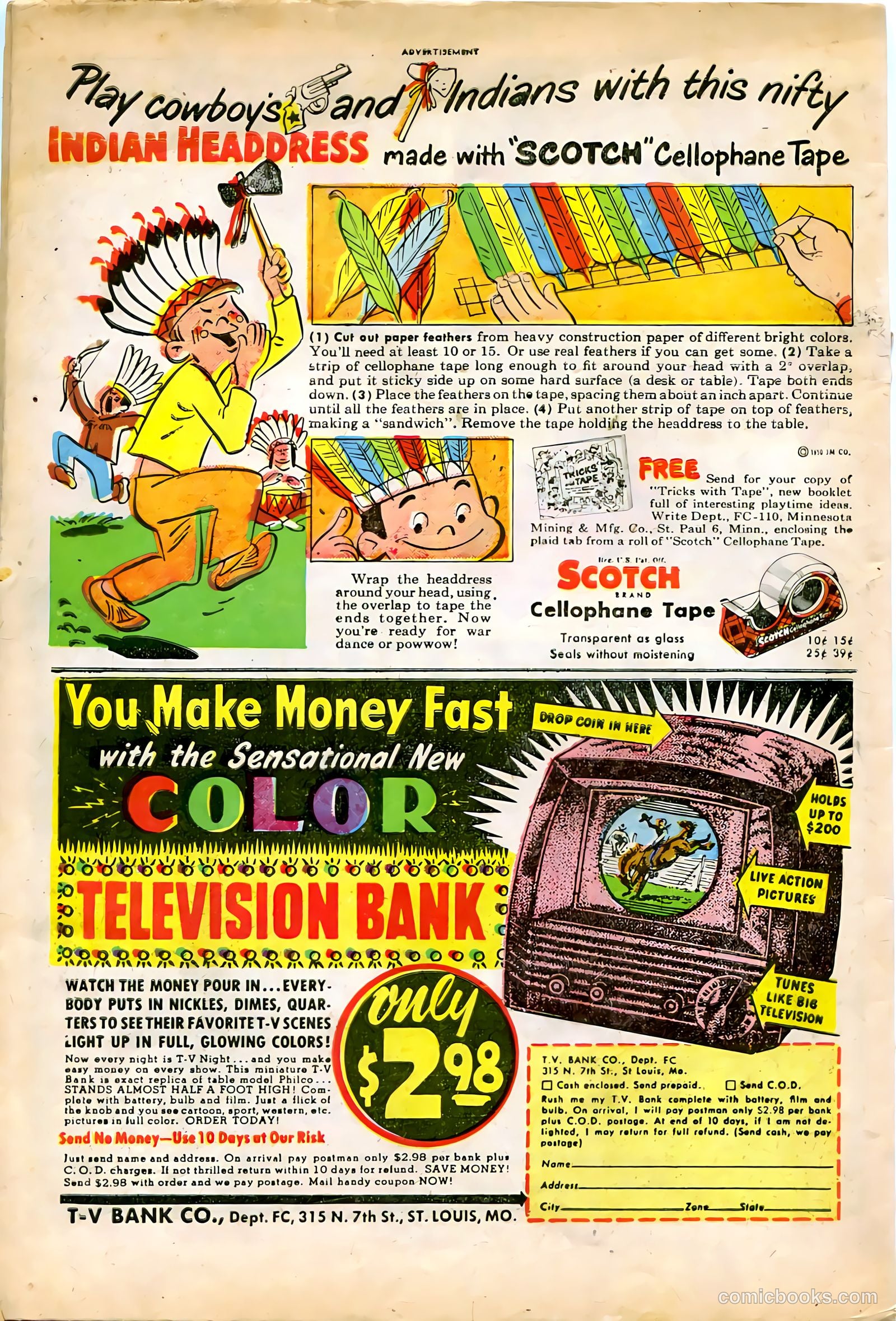 Tom Mix Western #37 — page 50 of 52