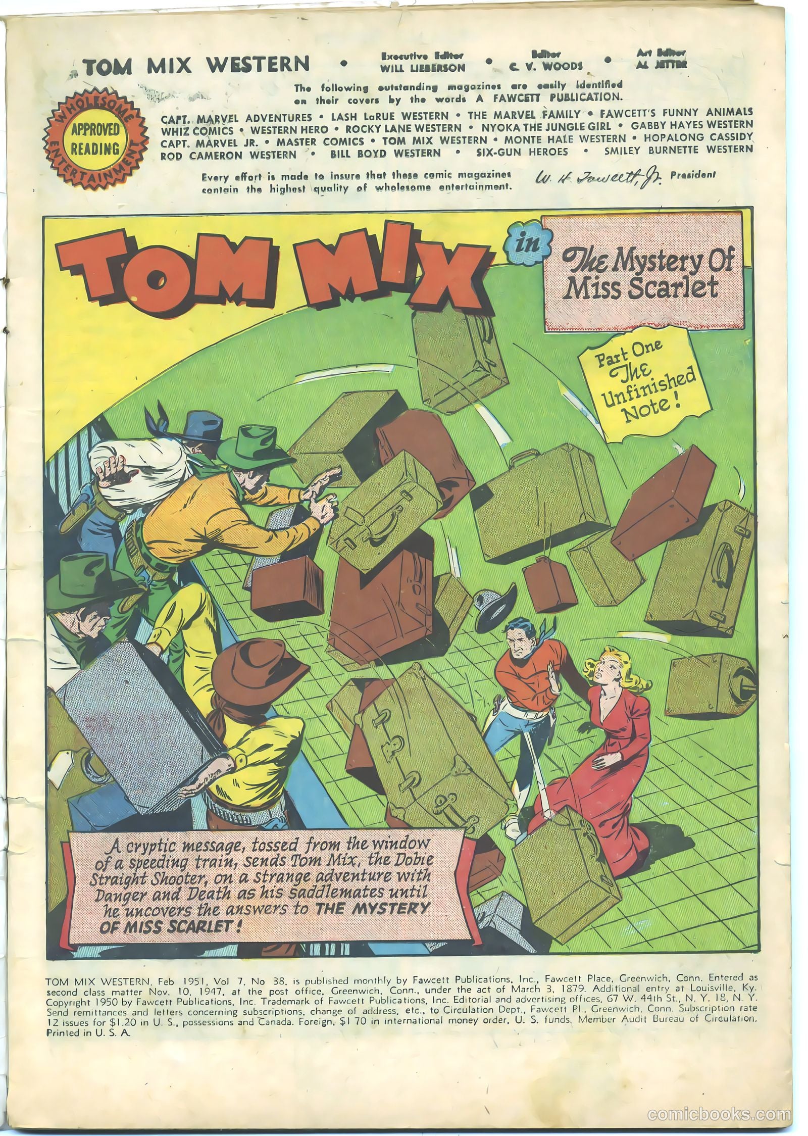 Tom Mix Western #38 — page 3 of 36