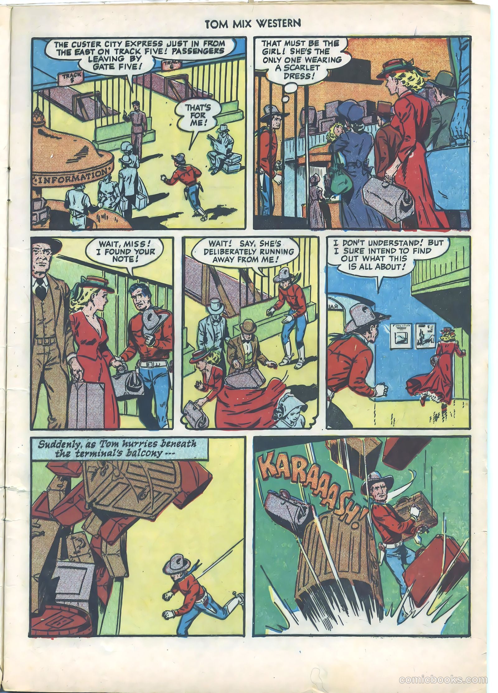 Tom Mix Western #38 — page 5 of 36