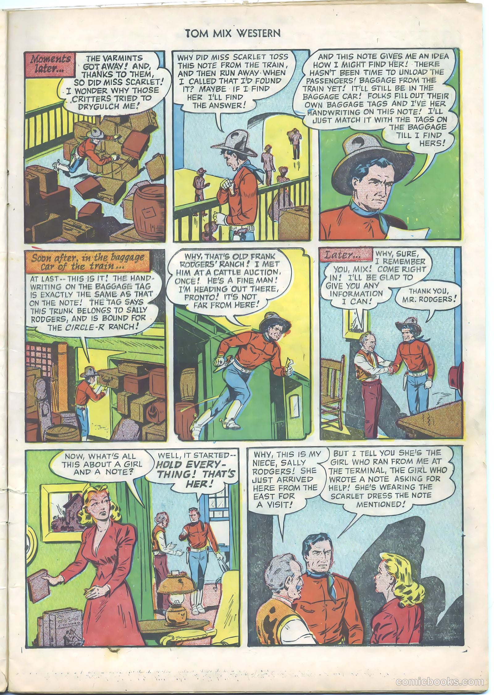 Tom Mix Western #38 — page 7 of 36