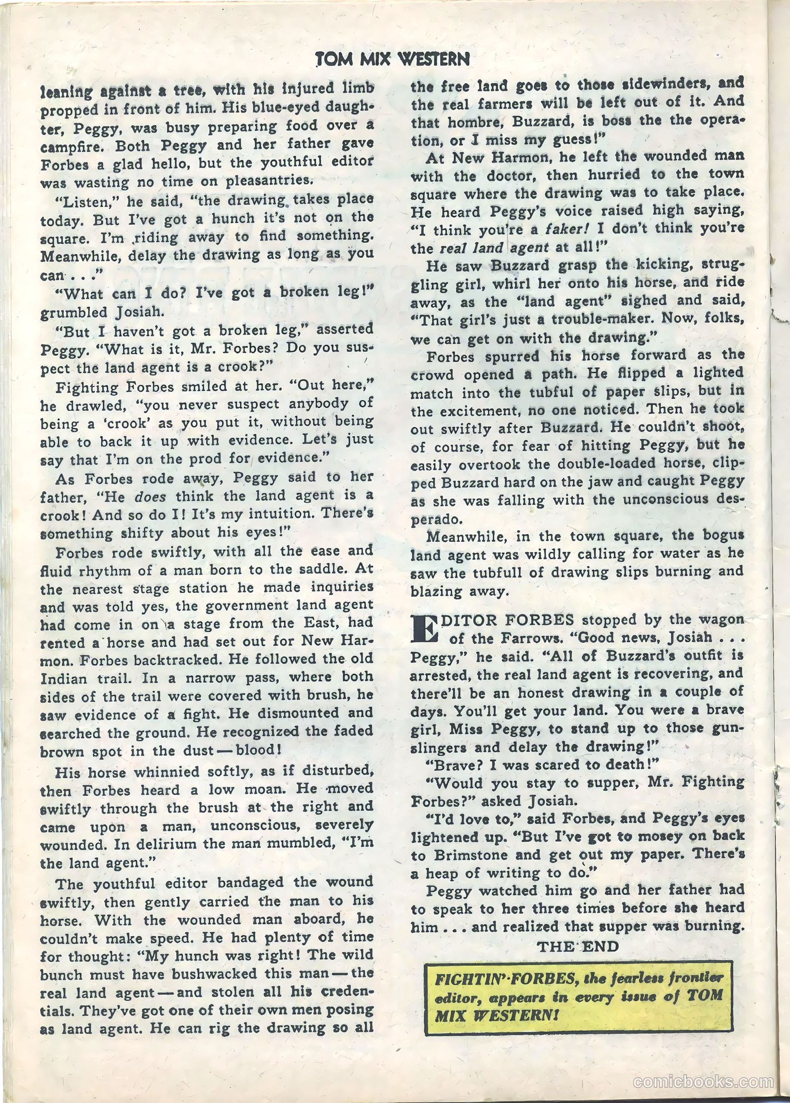 Tom Mix Western #38 — page 16 of 36