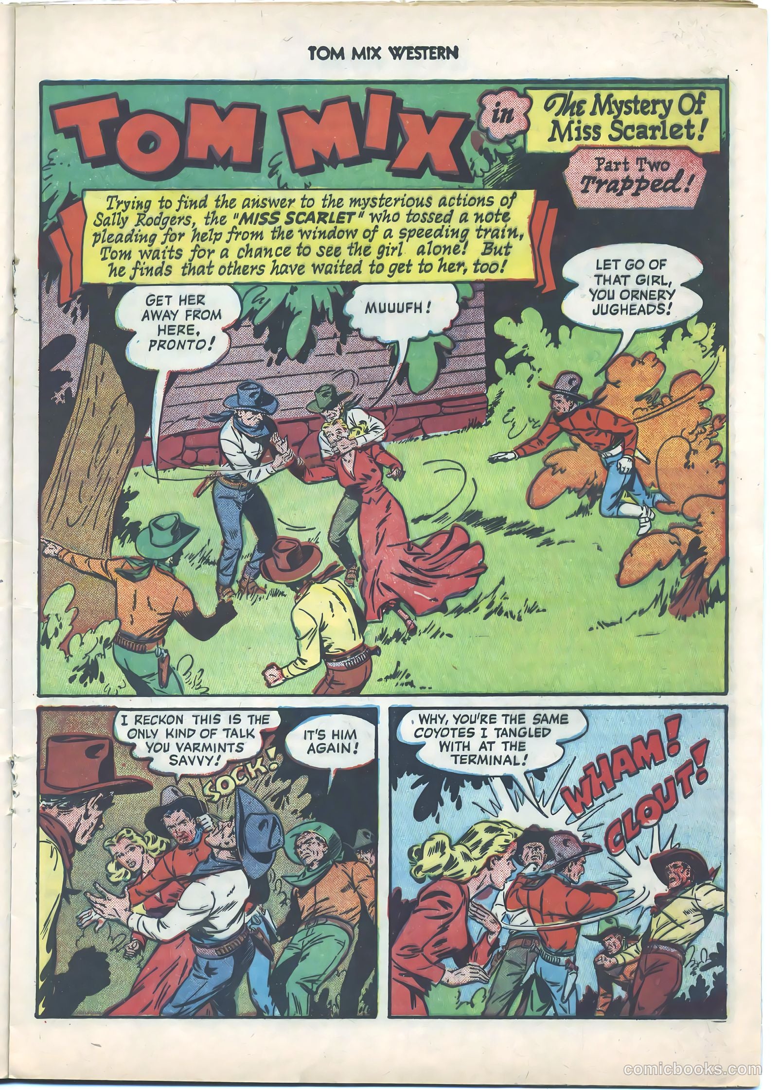 Tom Mix Western #38 — page 17 of 36
