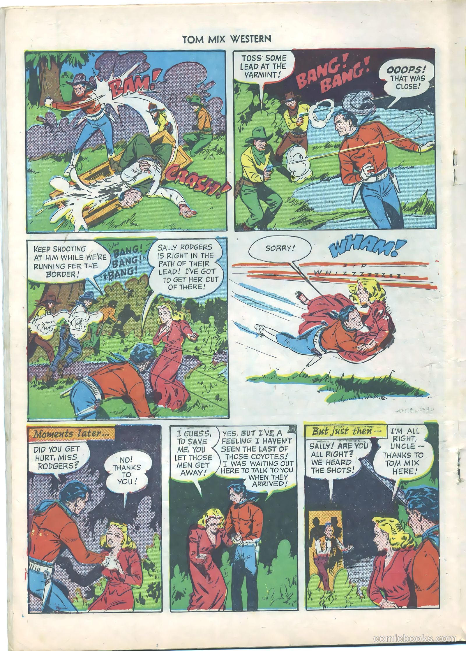 Tom Mix Western #38 — page 18 of 36