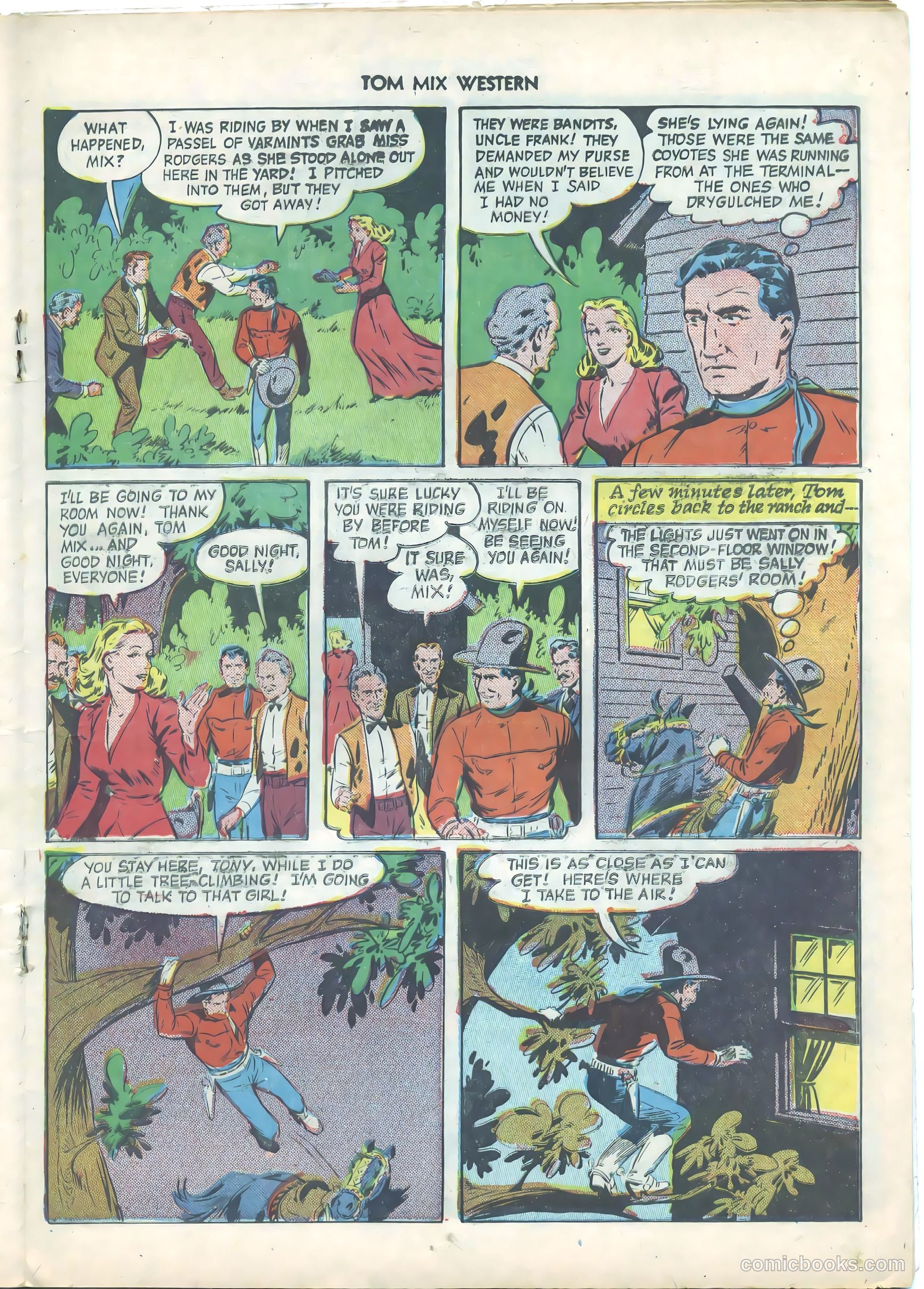 Tom Mix Western #38 — page 19 of 36