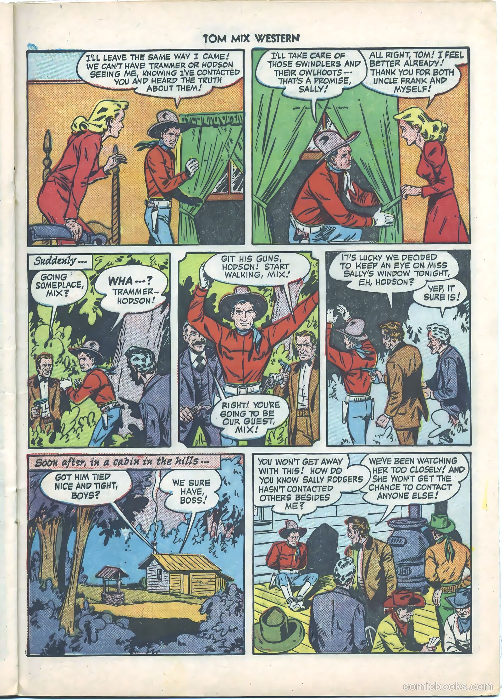 Tom Mix Western #38 — page 21 of 36