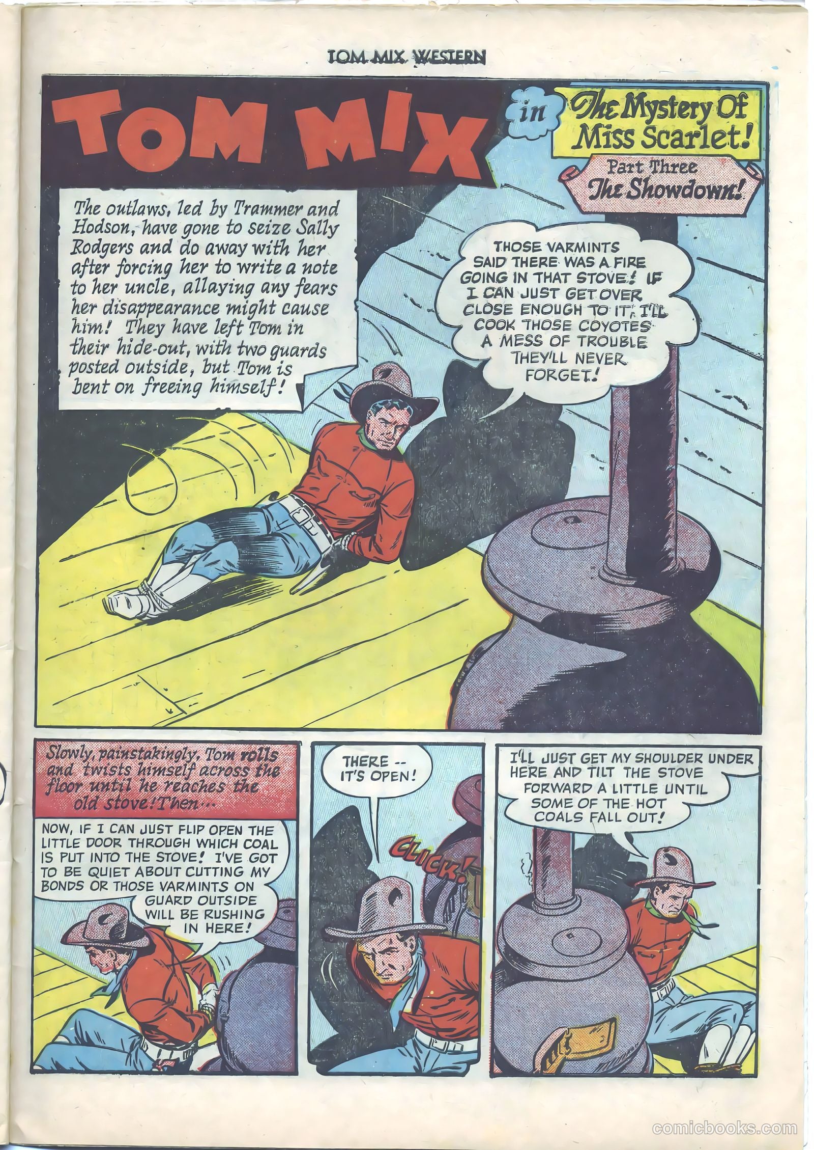 Tom Mix Western #38 — page 27 of 36