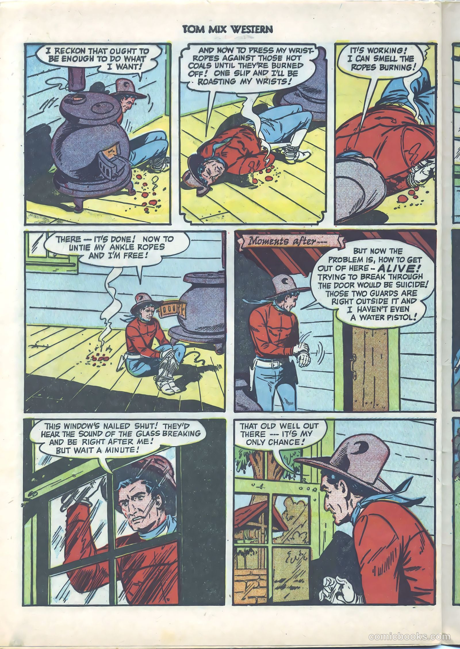 Tom Mix Western #38 — page 28 of 36