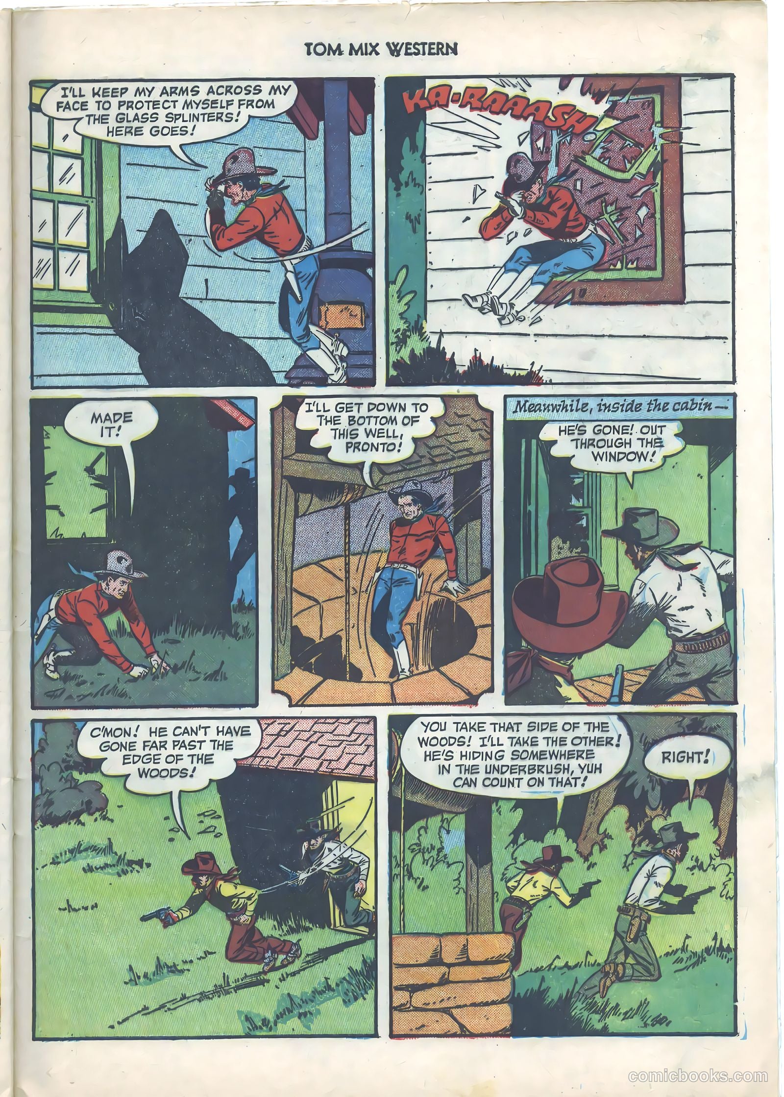 Tom Mix Western #38 — page 29 of 36