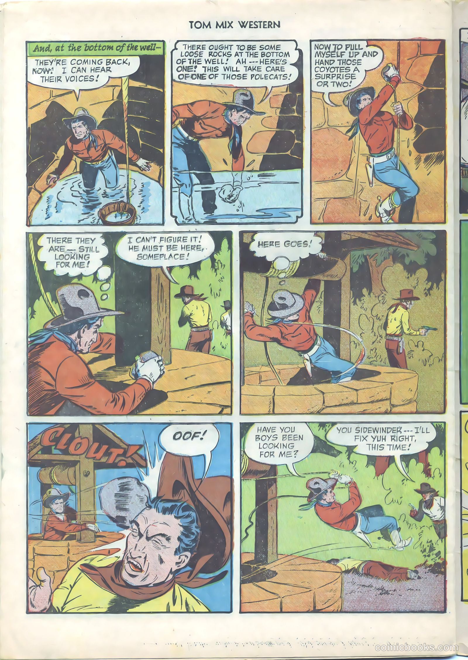 Tom Mix Western #38 — page 30 of 36