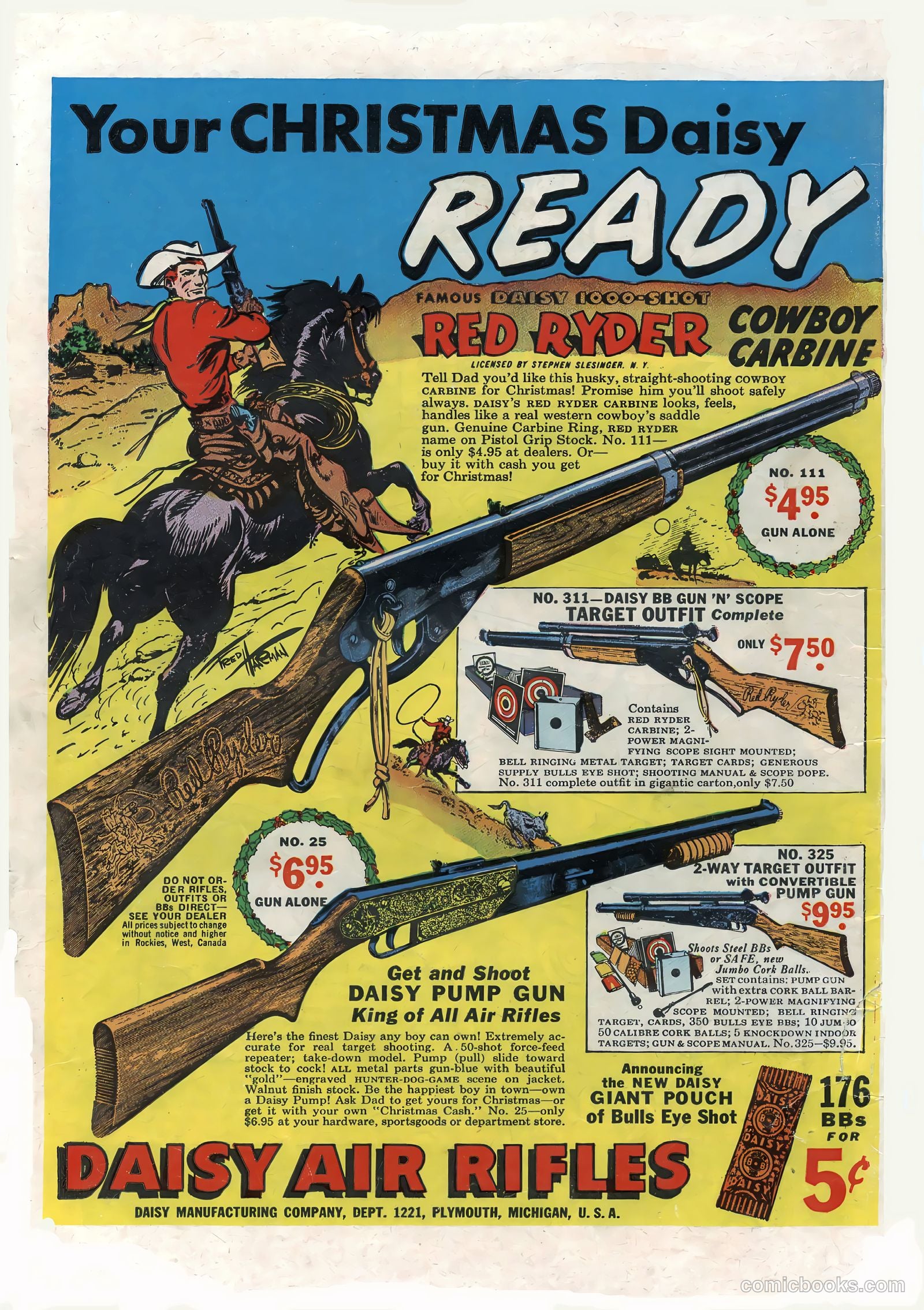 Tom Mix Western #38 — page 36 of 36