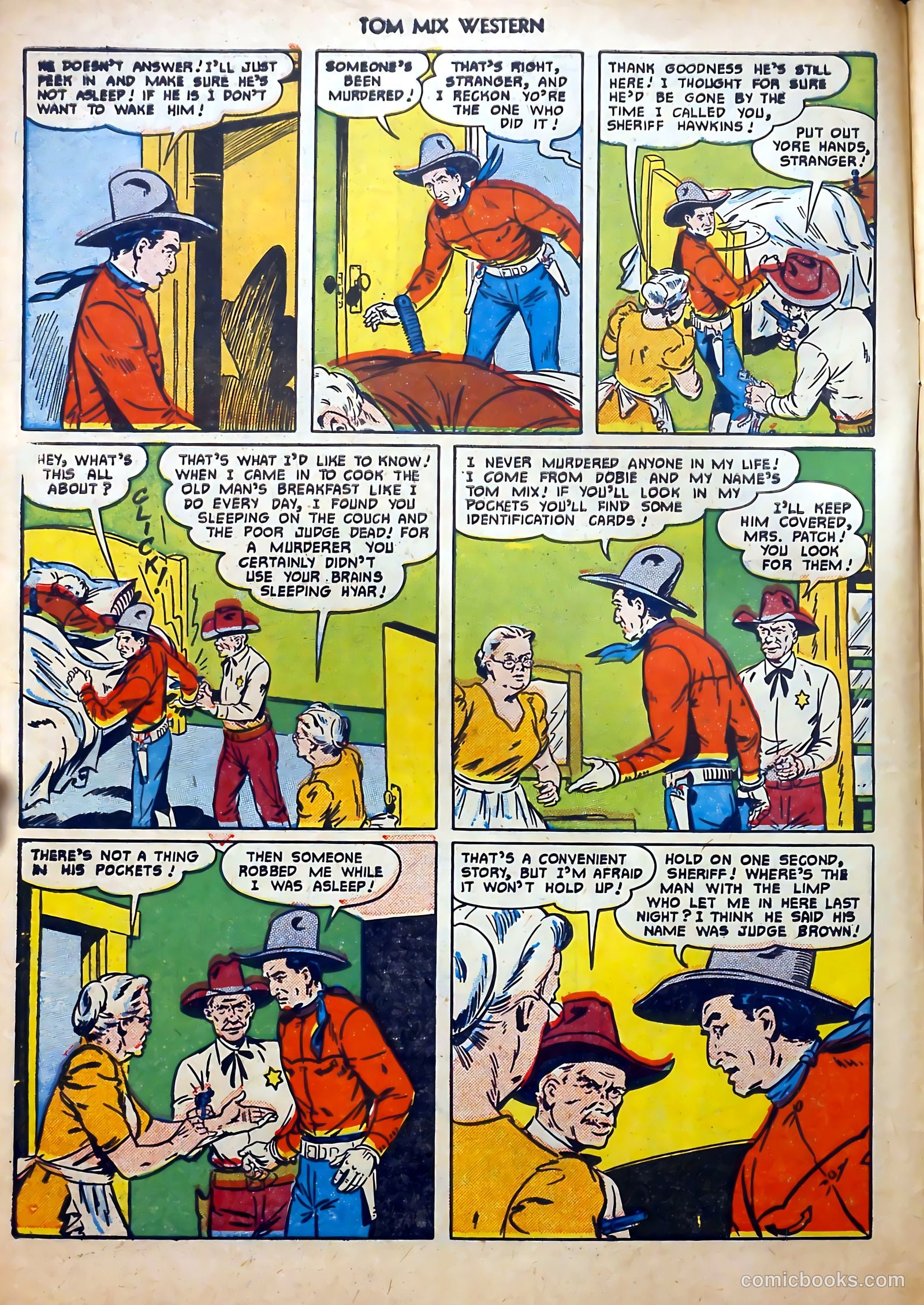 Tom Mix Western #39 — page 7 of 53