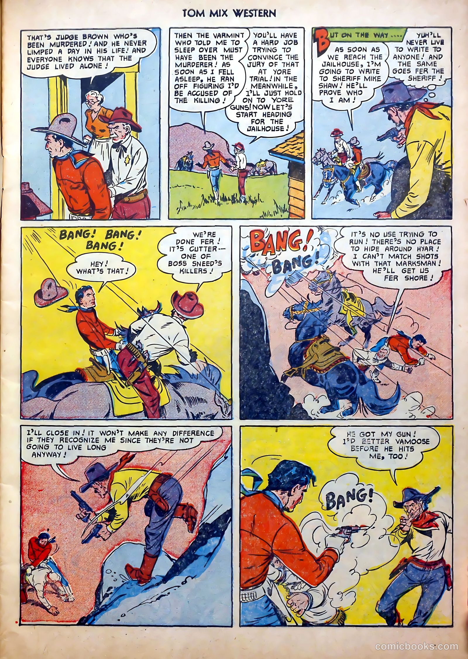 Tom Mix Western #39 — page 8 of 53