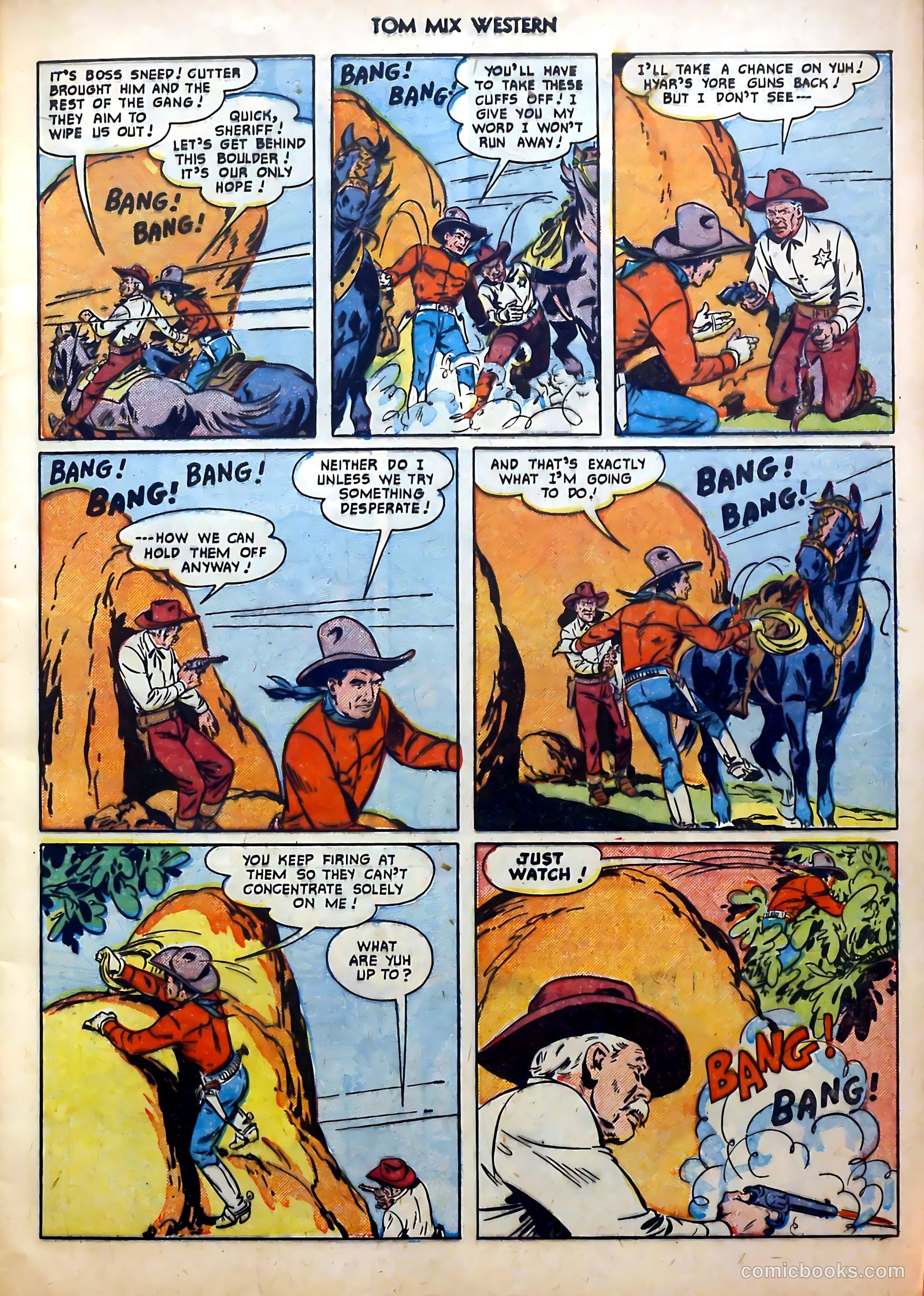 Tom Mix Western #39 — page 10 of 53