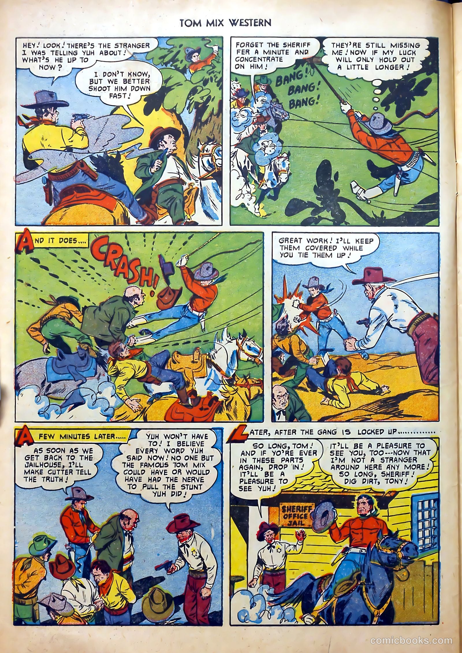 Tom Mix Western #39 — page 11 of 53