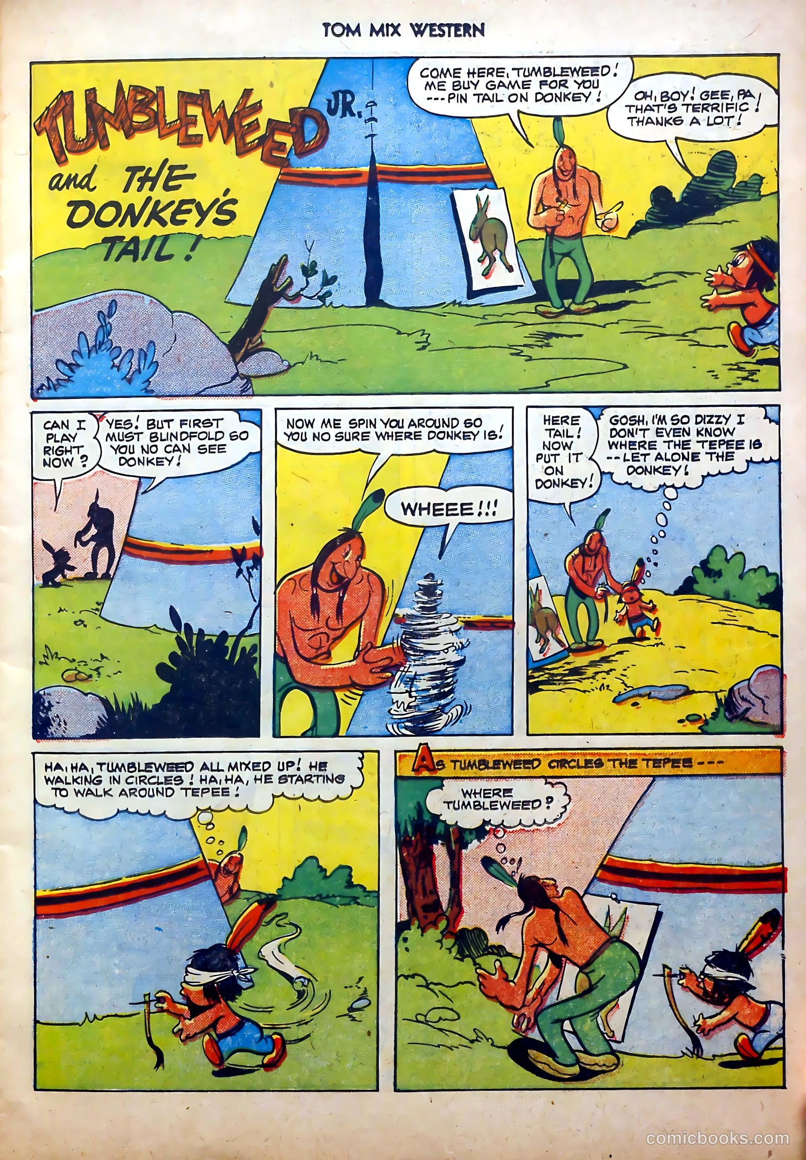 Tom Mix Western #39 — page 12 of 53