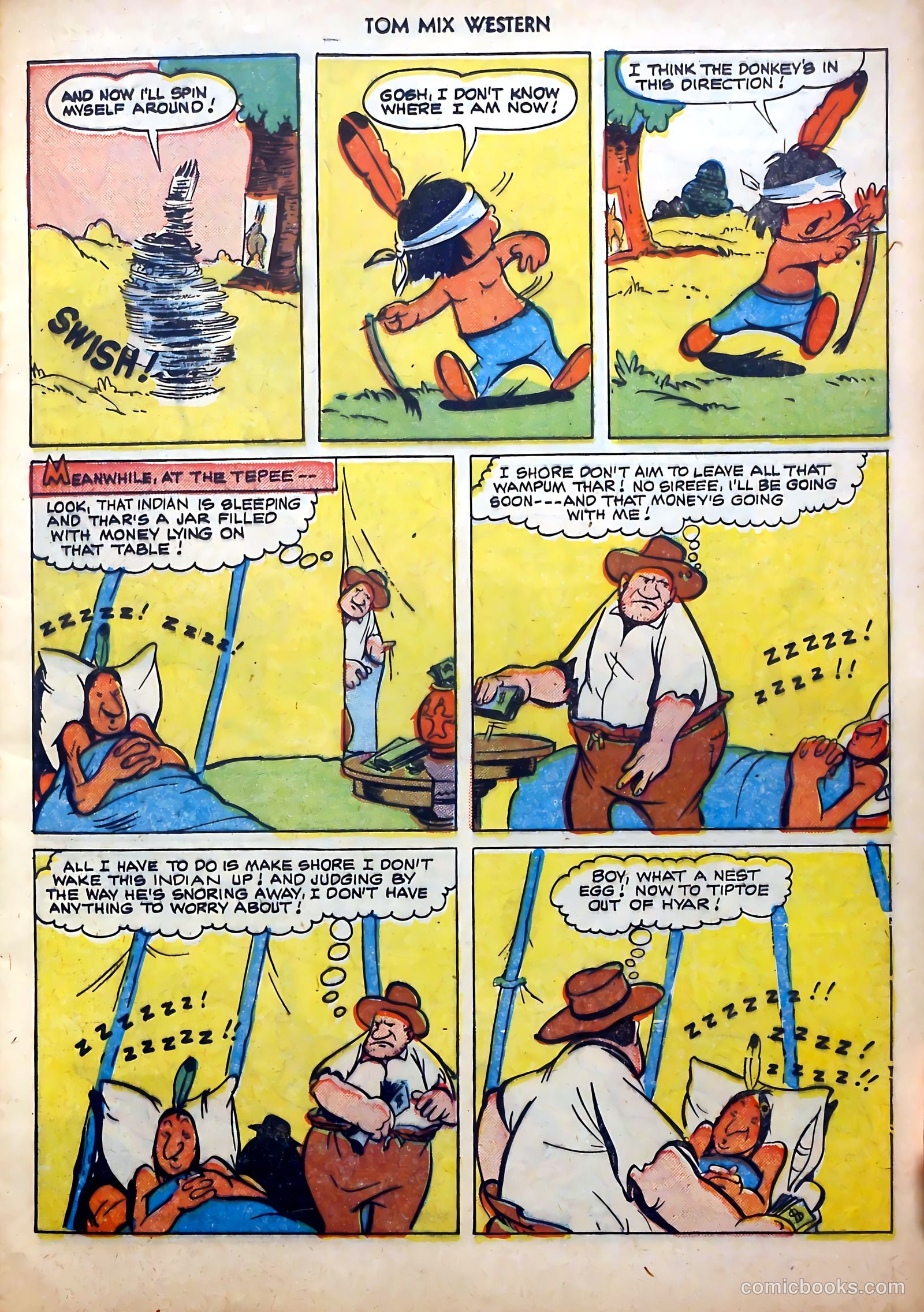 Tom Mix Western #39 — page 14 of 53
