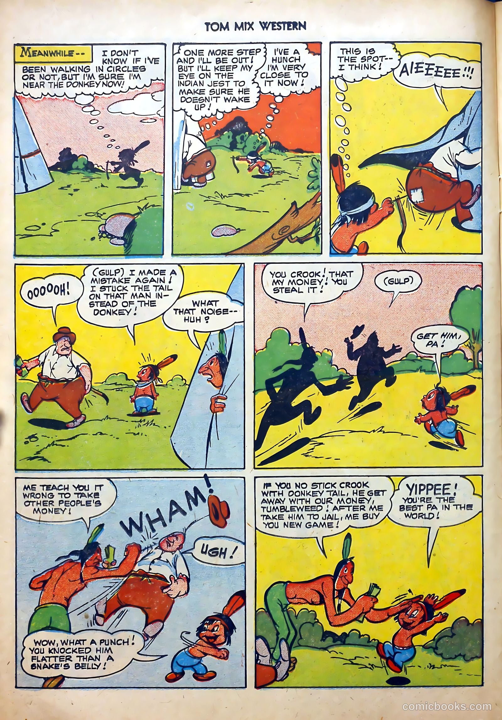 Tom Mix Western #39 — page 15 of 53