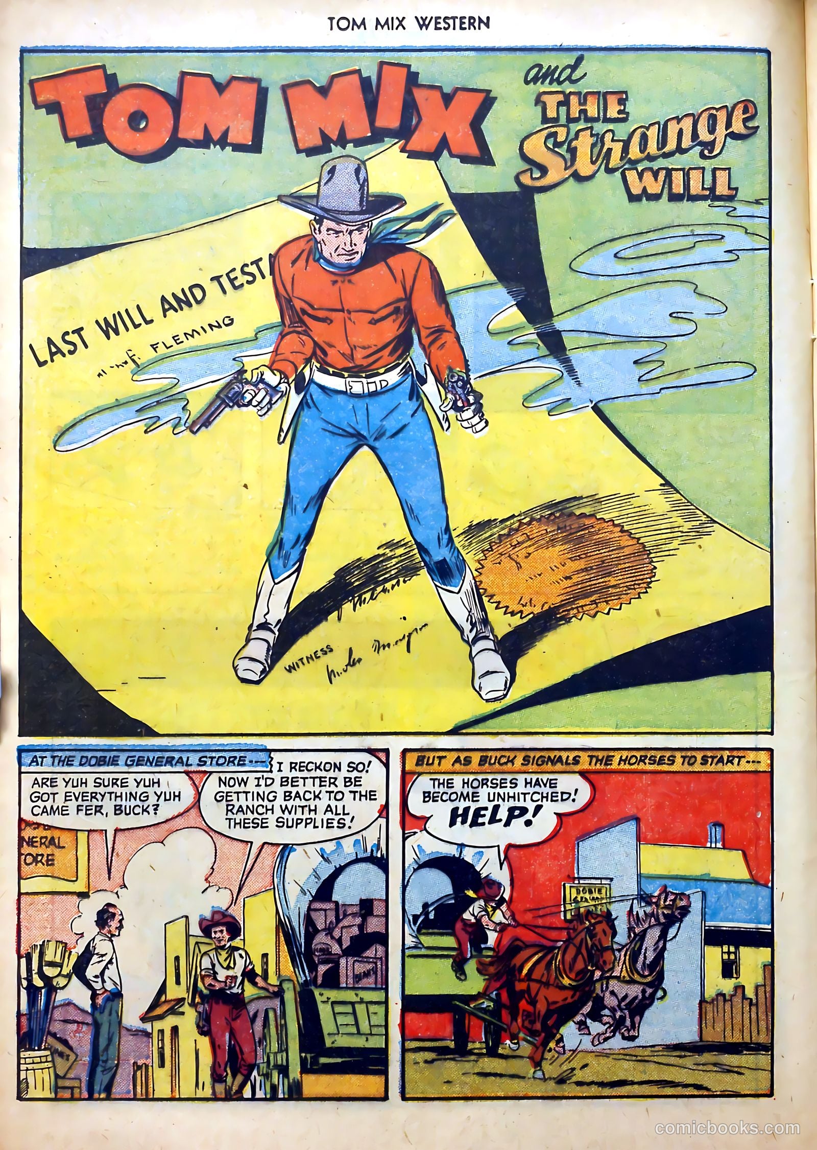 Tom Mix Western #39 — page 17 of 53
