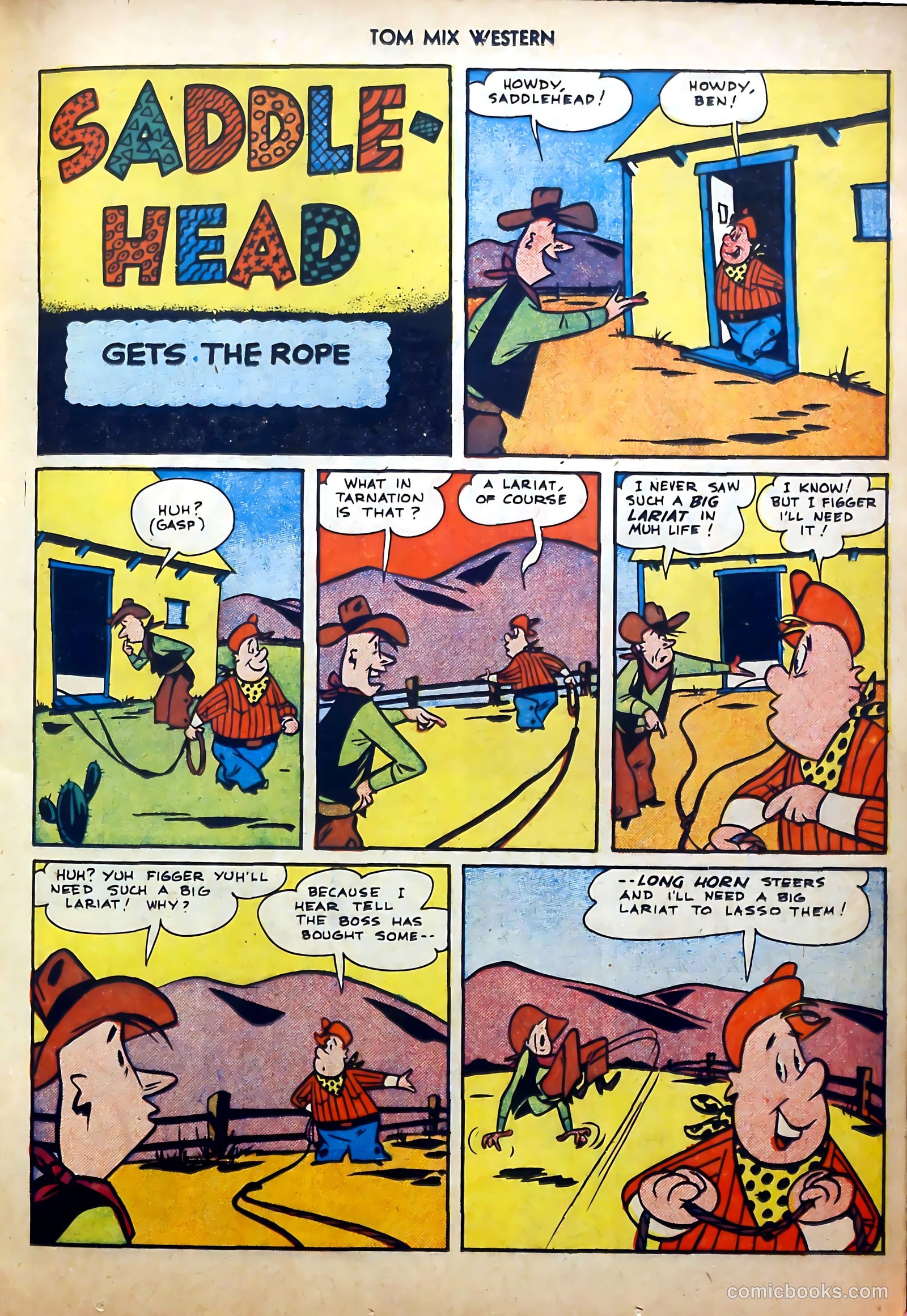 Tom Mix Western #39 — page 26 of 53