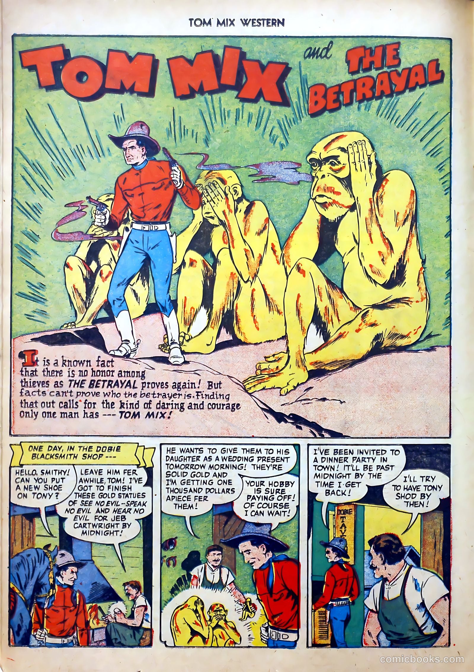 Tom Mix Western #39 — page 27 of 53