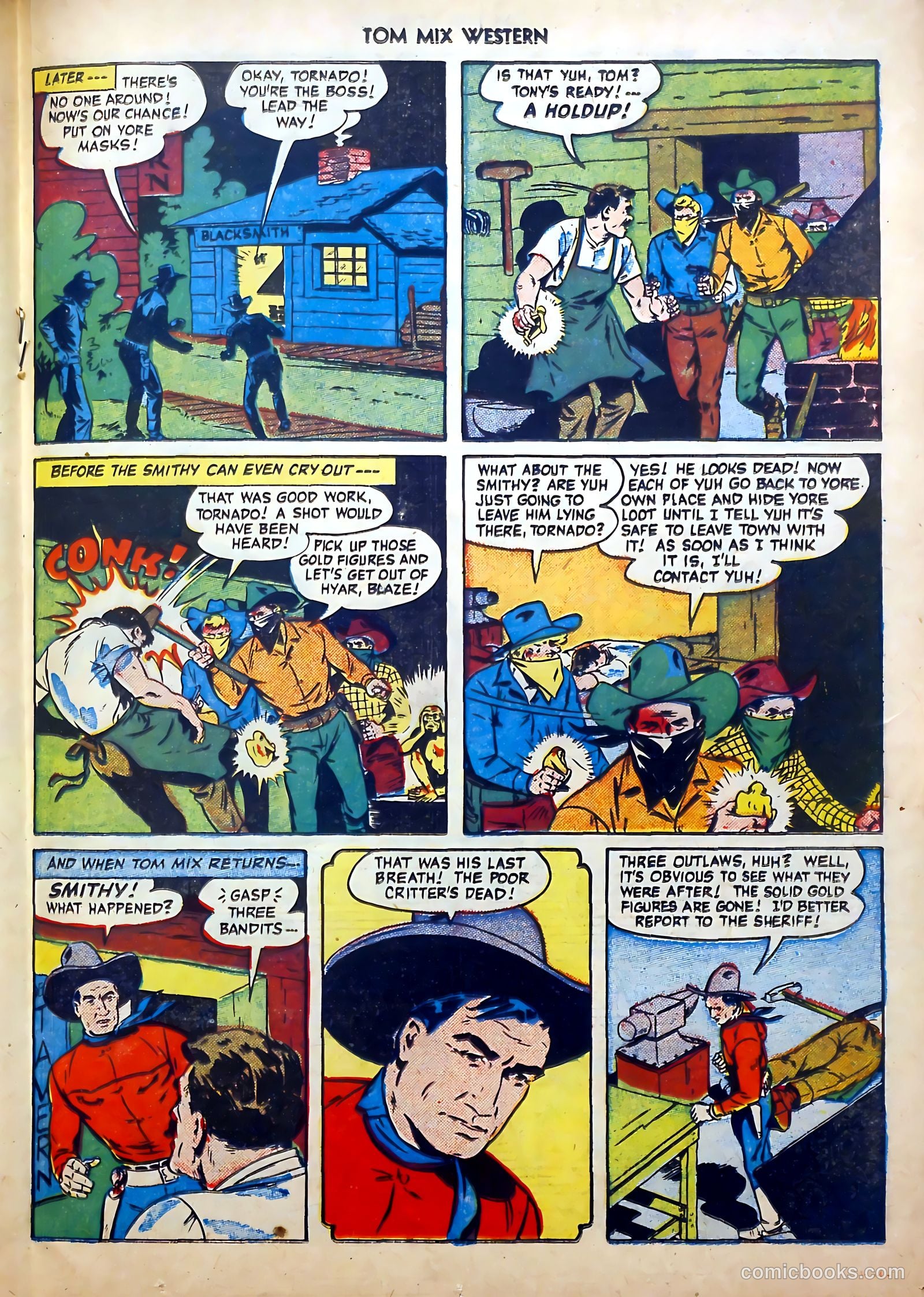 Tom Mix Western #39 — page 28 of 53