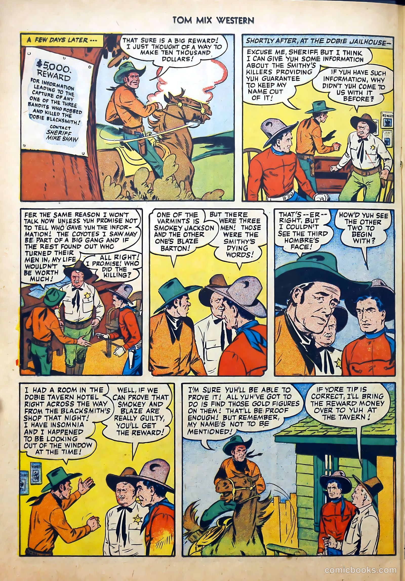 Tom Mix Western #39 — page 29 of 53