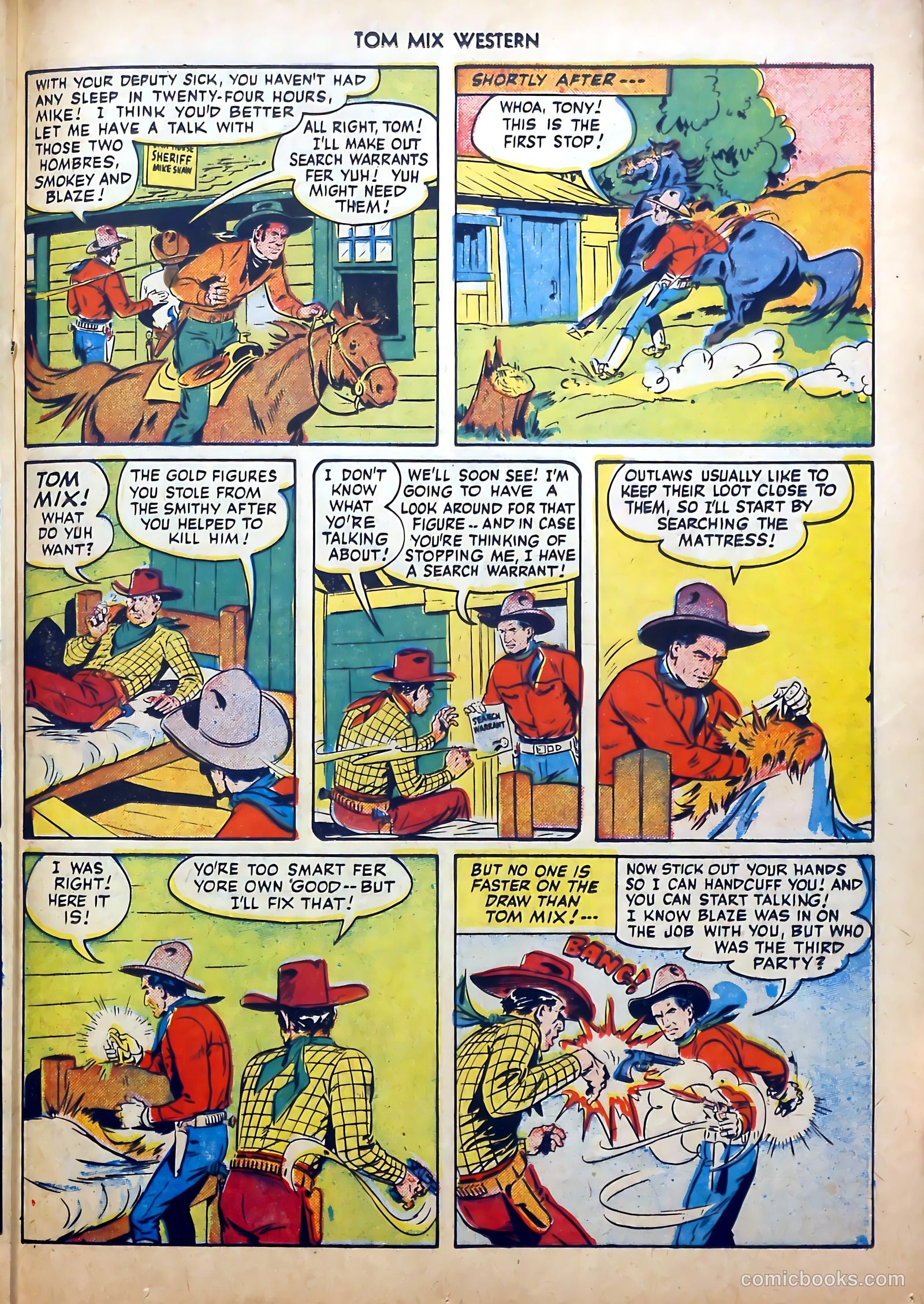 Tom Mix Western #39 — page 30 of 53