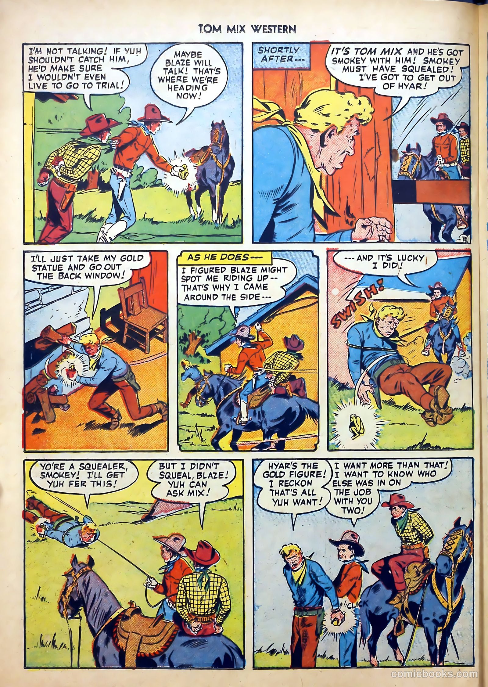 Tom Mix Western #39 — page 31 of 53