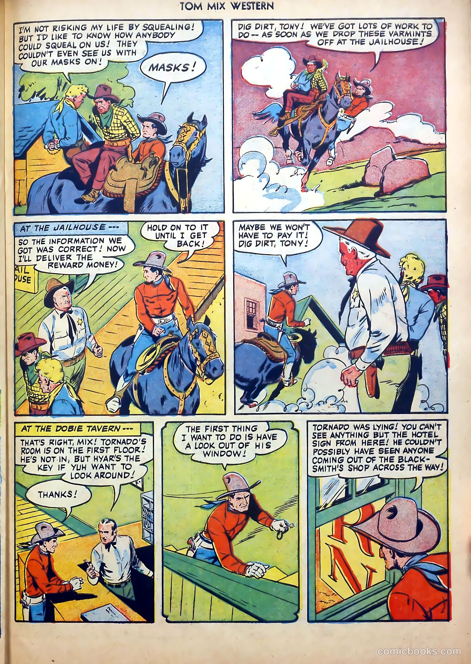 Tom Mix Western #39 — page 32 of 53