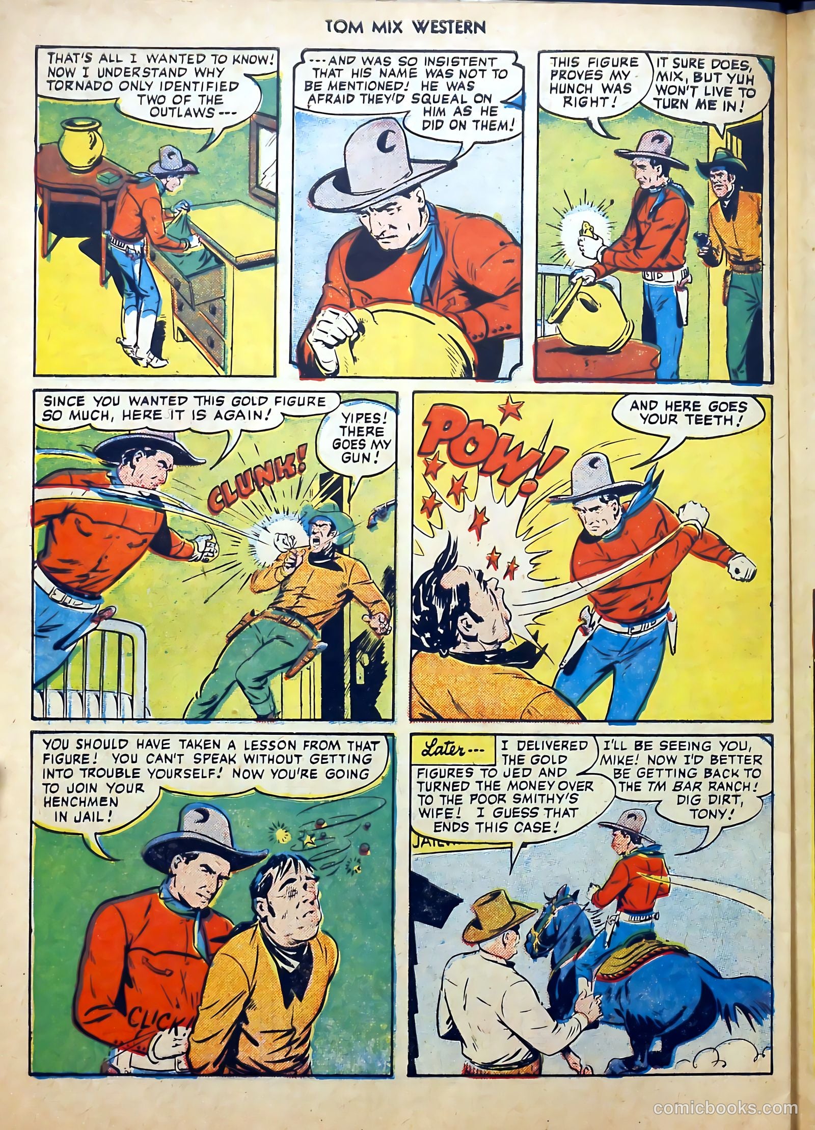 Tom Mix Western #39 — page 33 of 53
