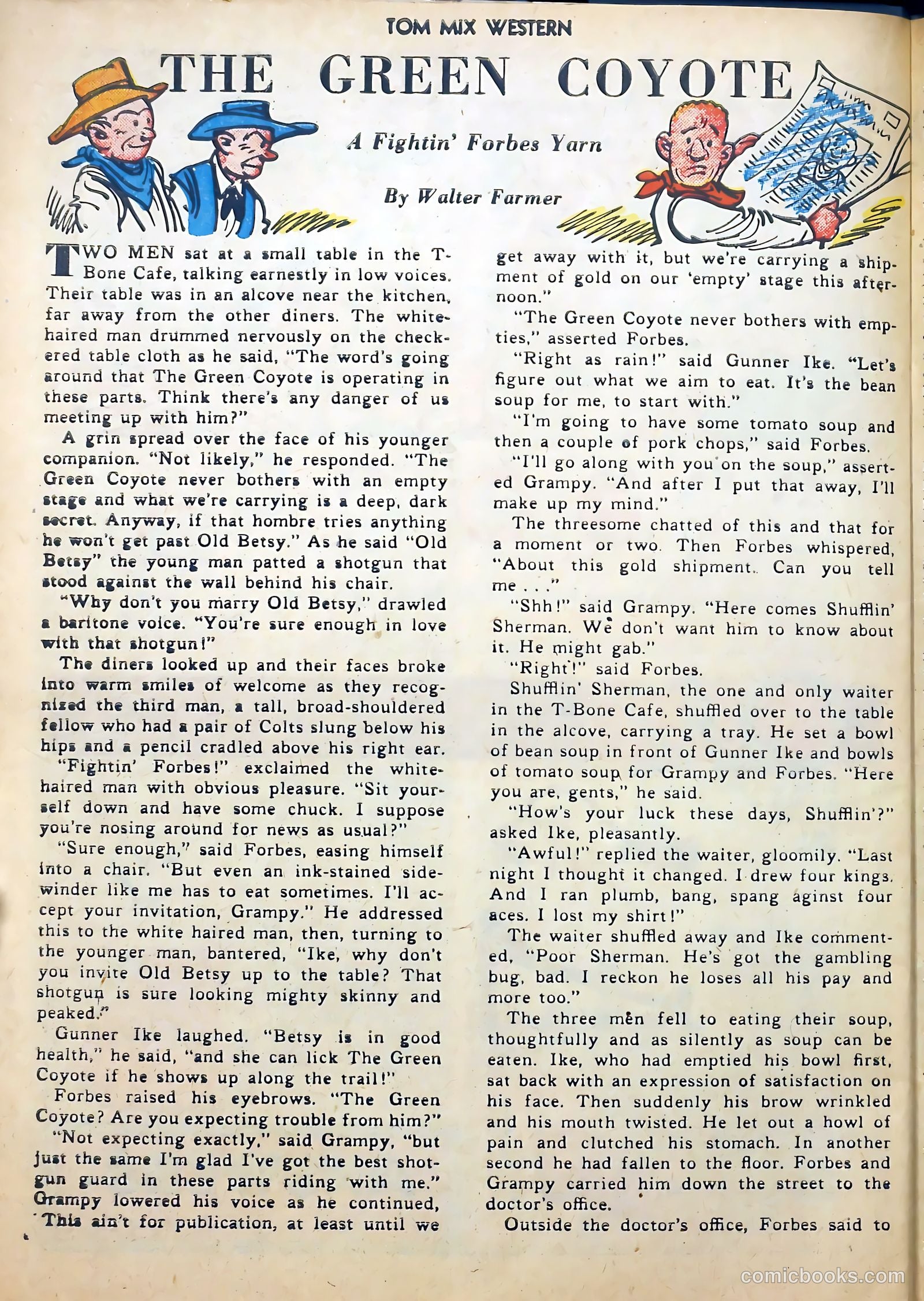 Tom Mix Western #39 — page 35 of 53