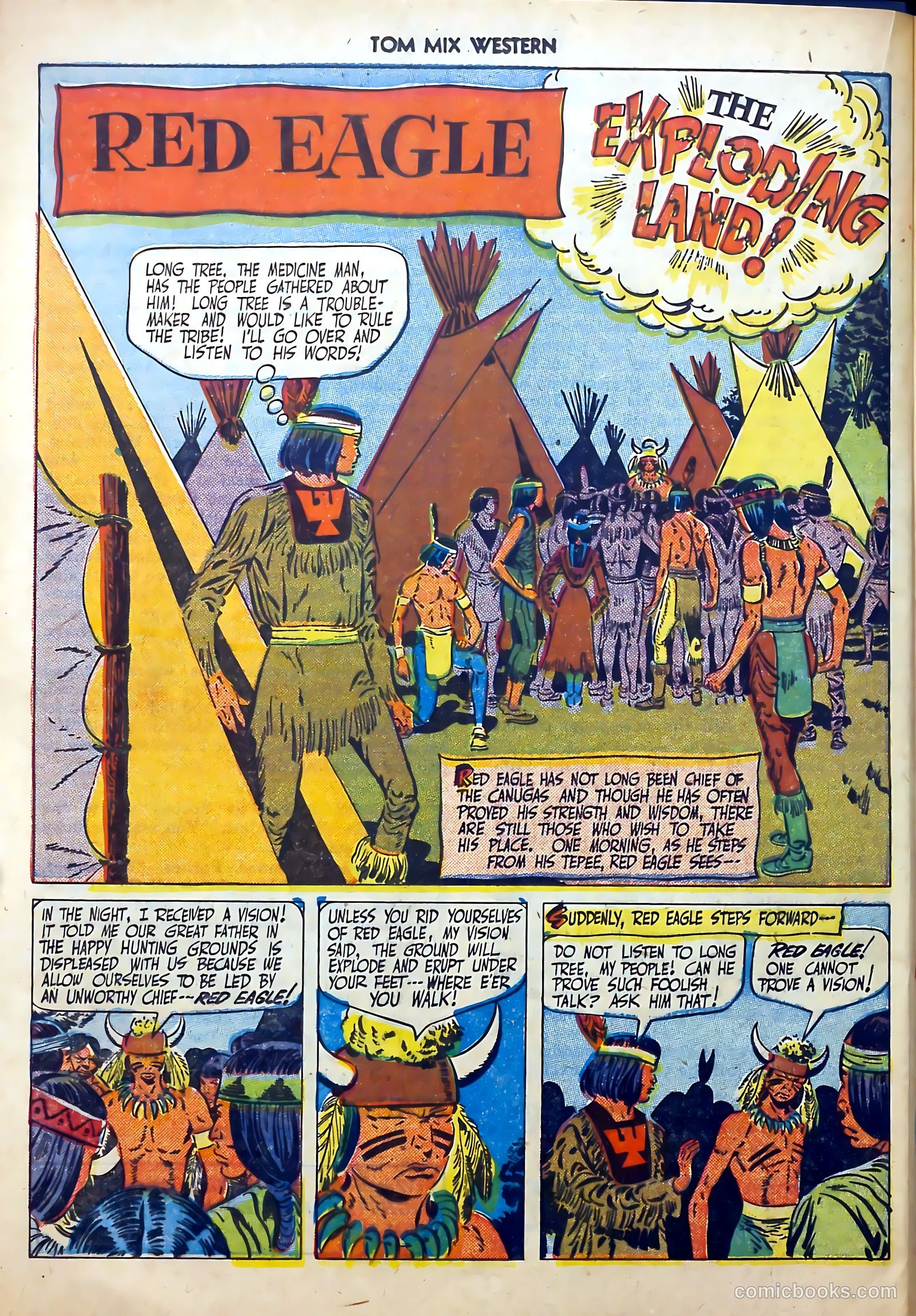 Tom Mix Western #39 — page 37 of 53