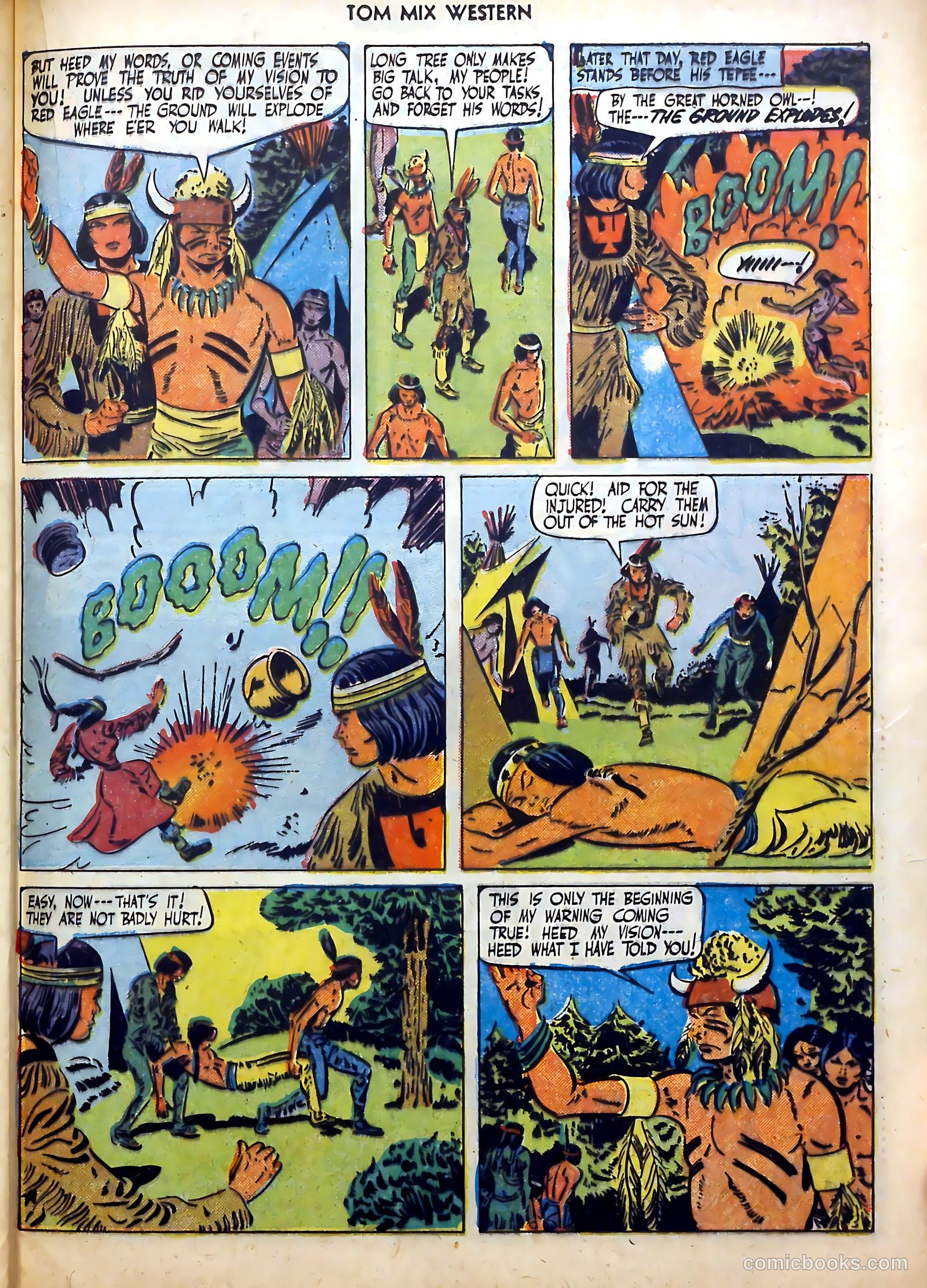 Tom Mix Western #39 — page 38 of 53