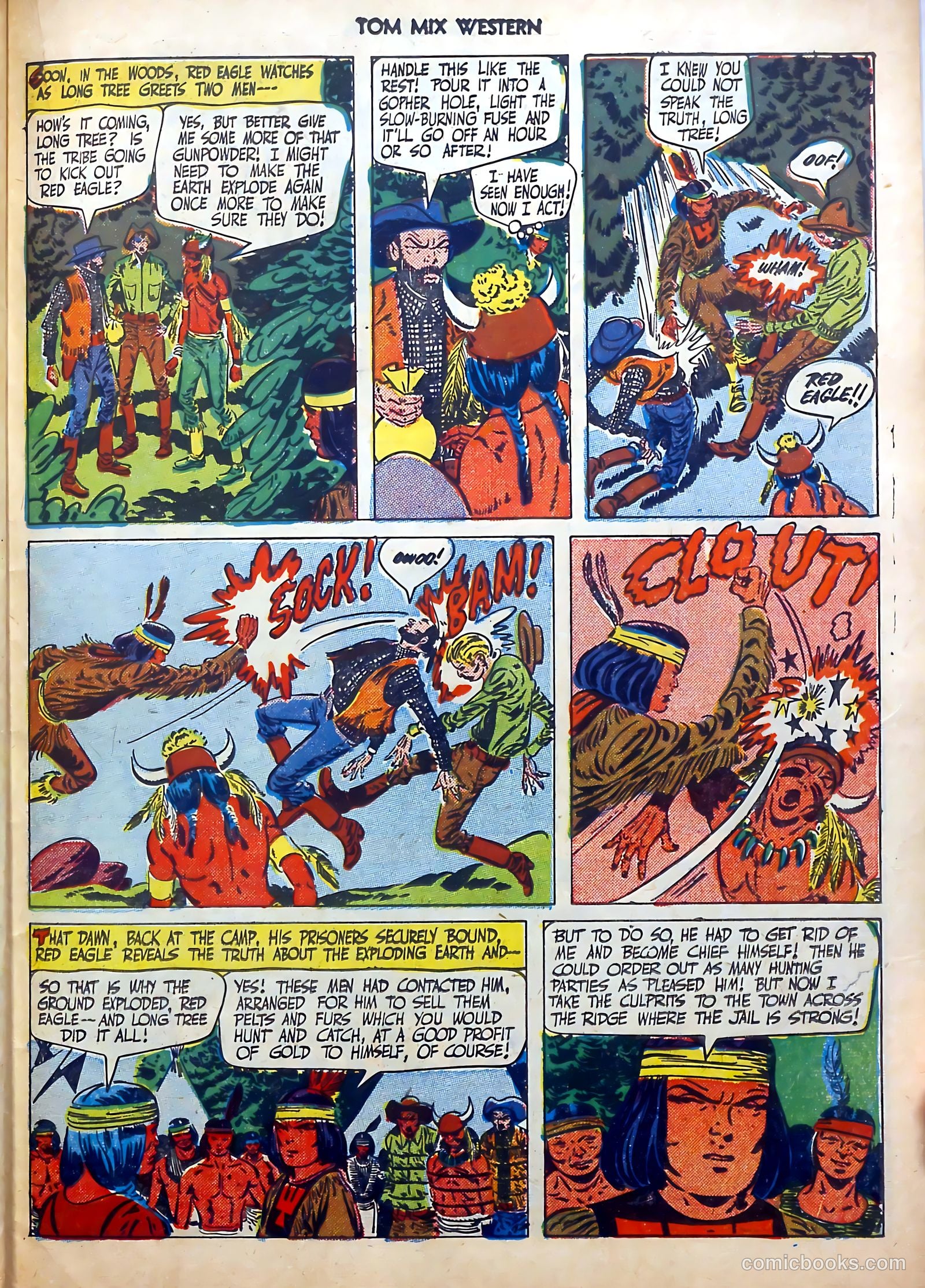Tom Mix Western #39 — page 40 of 53