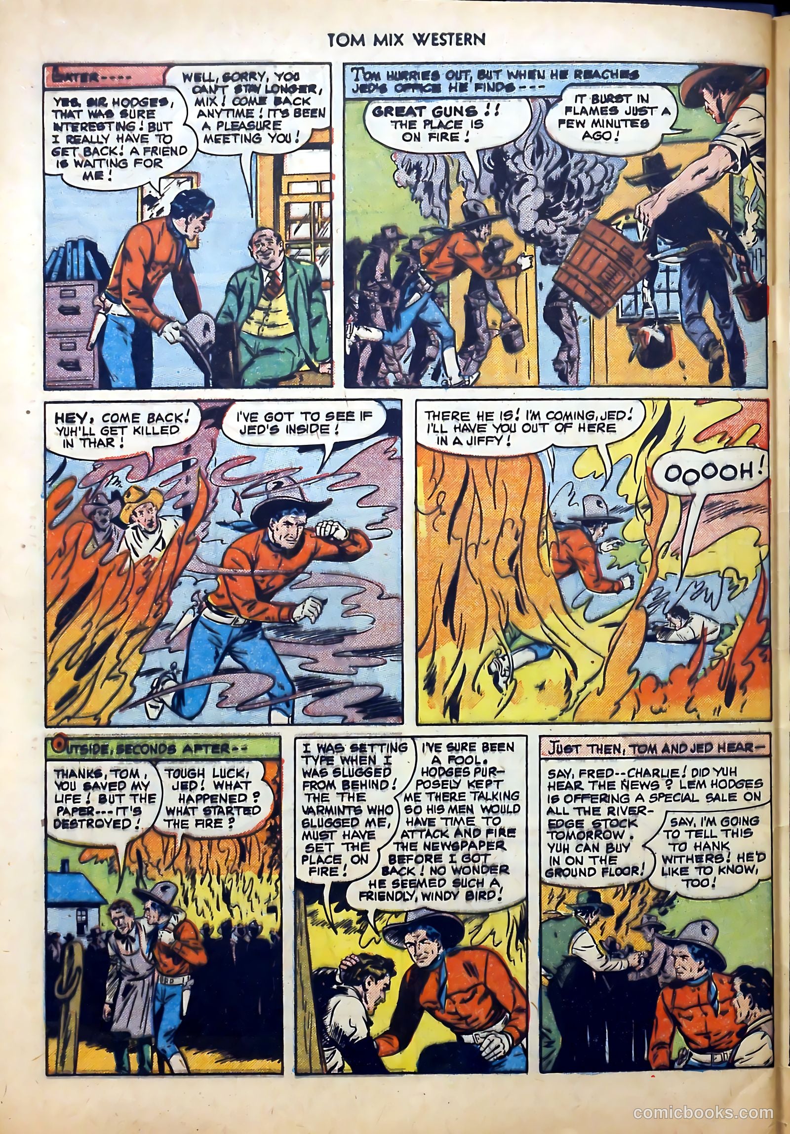 Tom Mix Western #39 — page 49 of 53