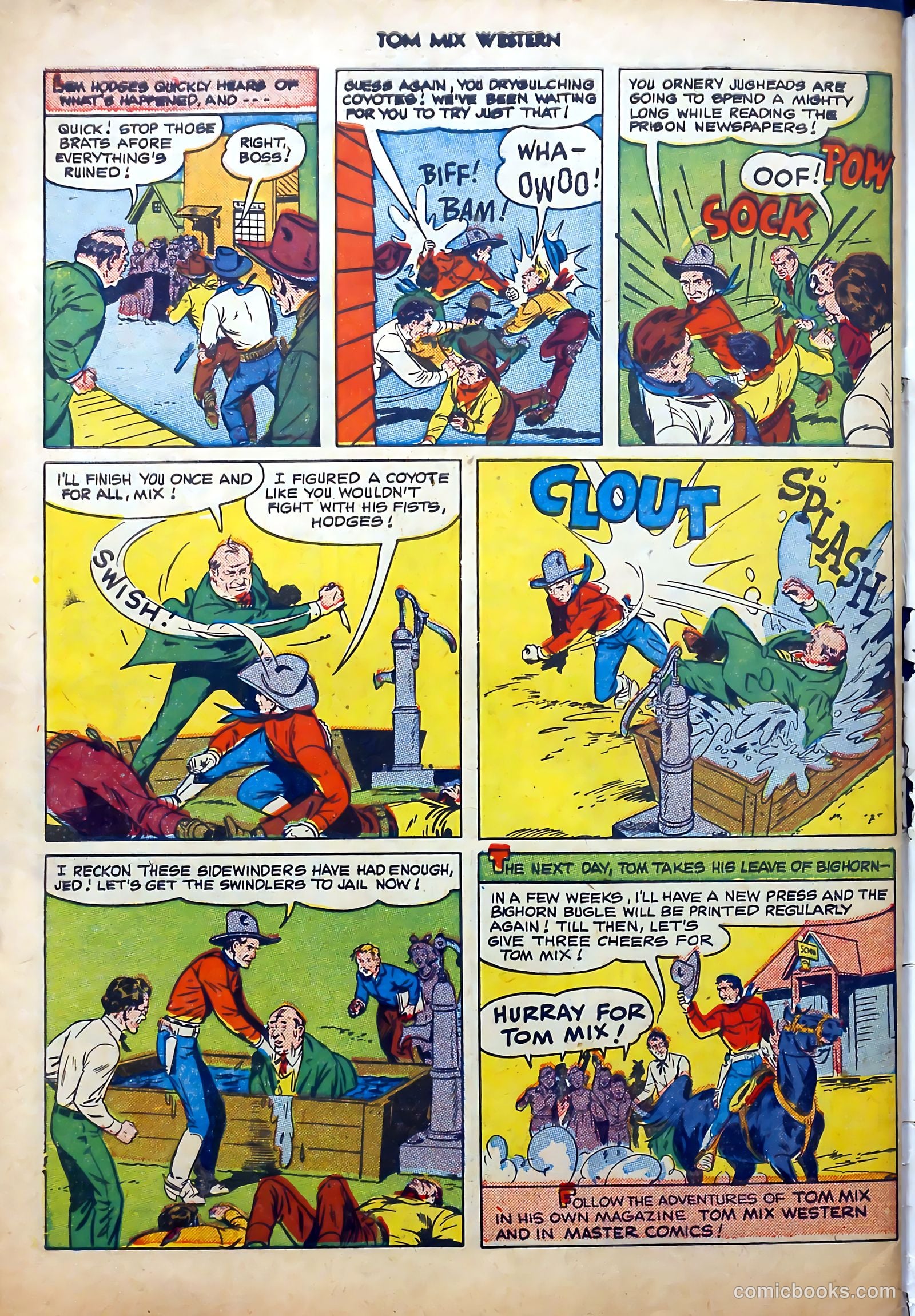 Tom Mix Western #39 — page 51 of 53