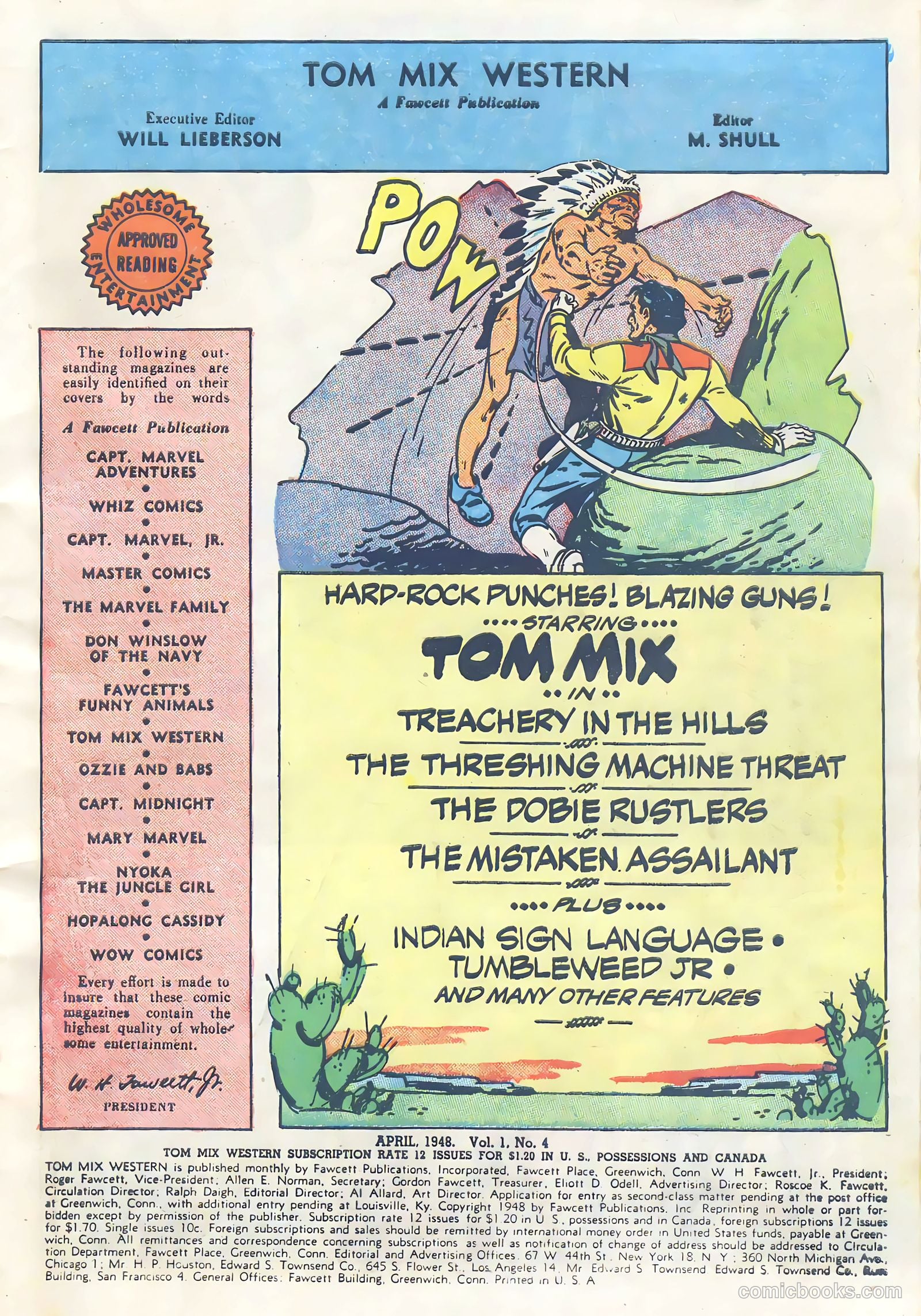 Tom Mix Western #4 — page 3 of 52